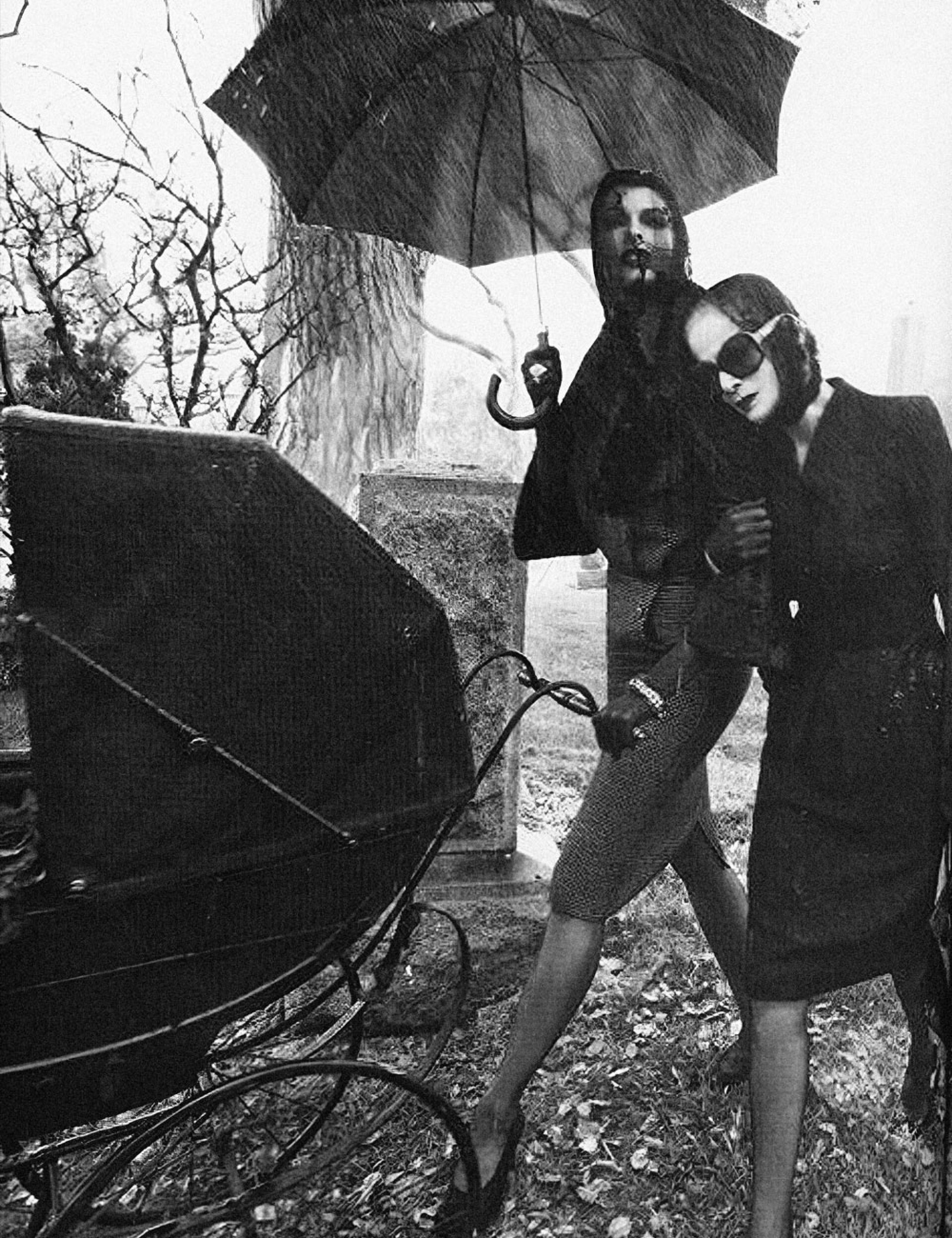 Γουίλι Βαν Ρόι και Λίντα Εβαντζέλιστα για την ιταλική Vogue το 2008