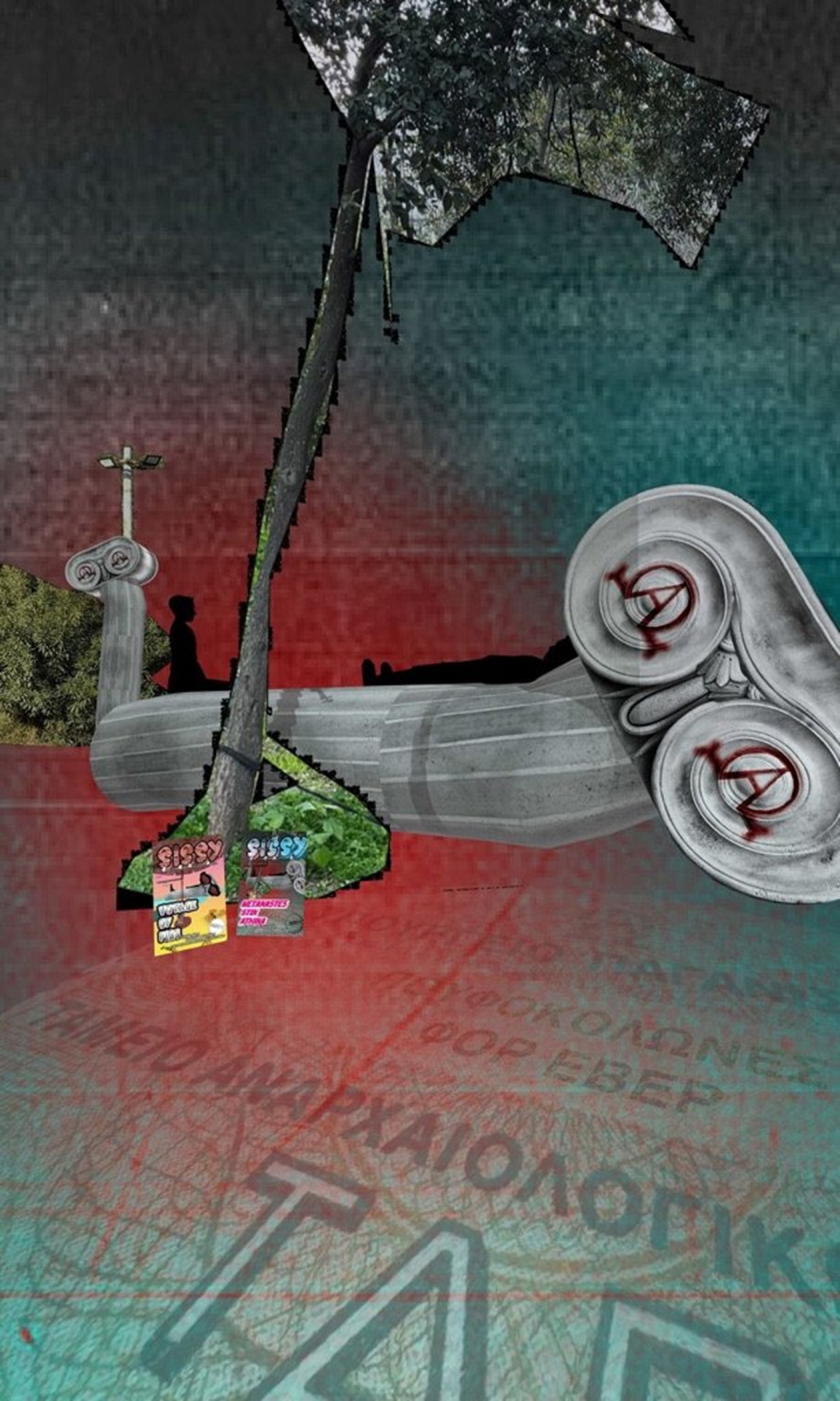 Ανδρέας Αγγελιδάκης, «Αναρχαιολογική αναπαράσταση» στα Plasmata 3 στο Πεδίον του Άρεως