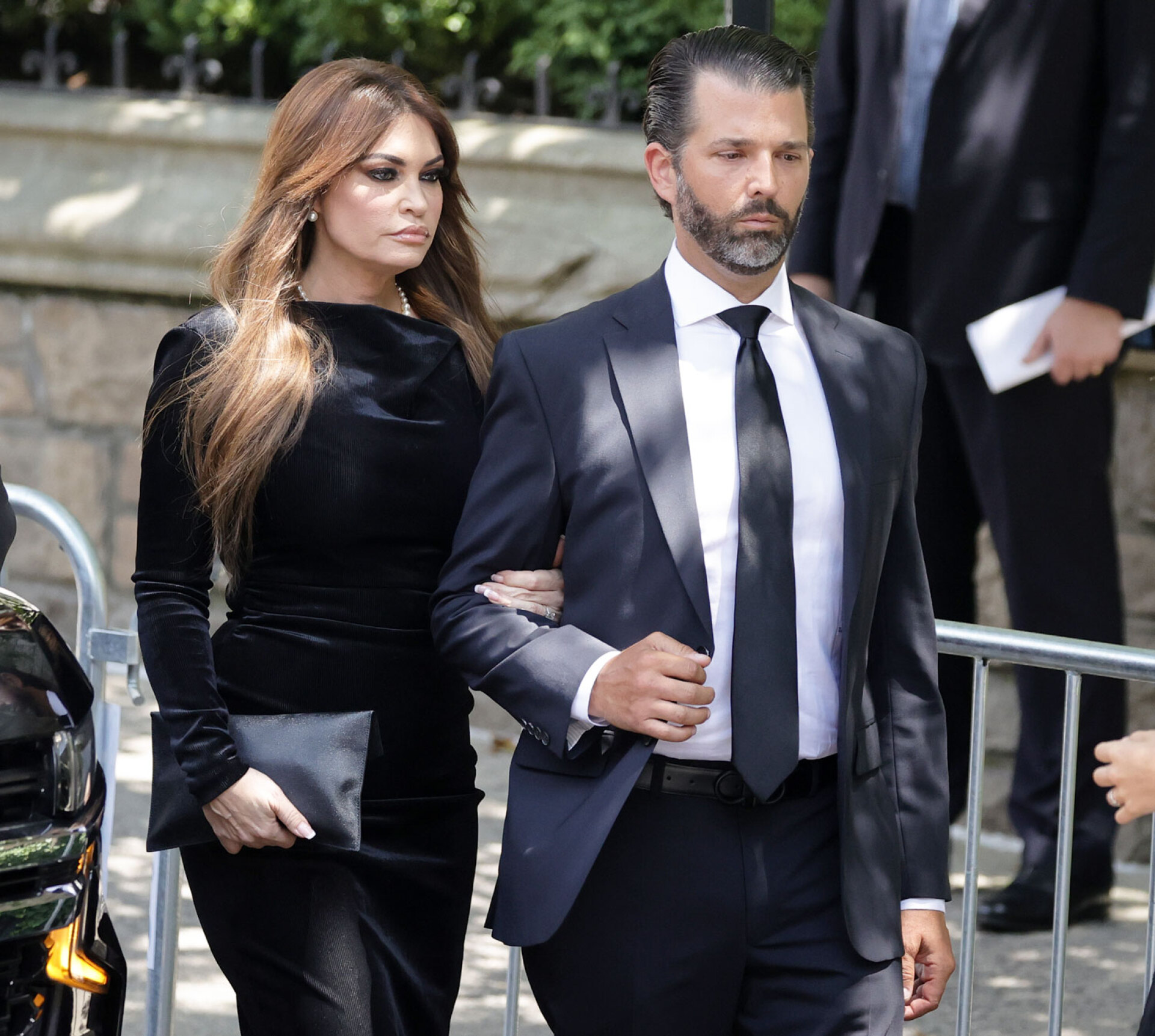 Η Κίμπερλι Γκίλφοϊλ με τον Ντόναλντ Τραμπ Τζούνιορ