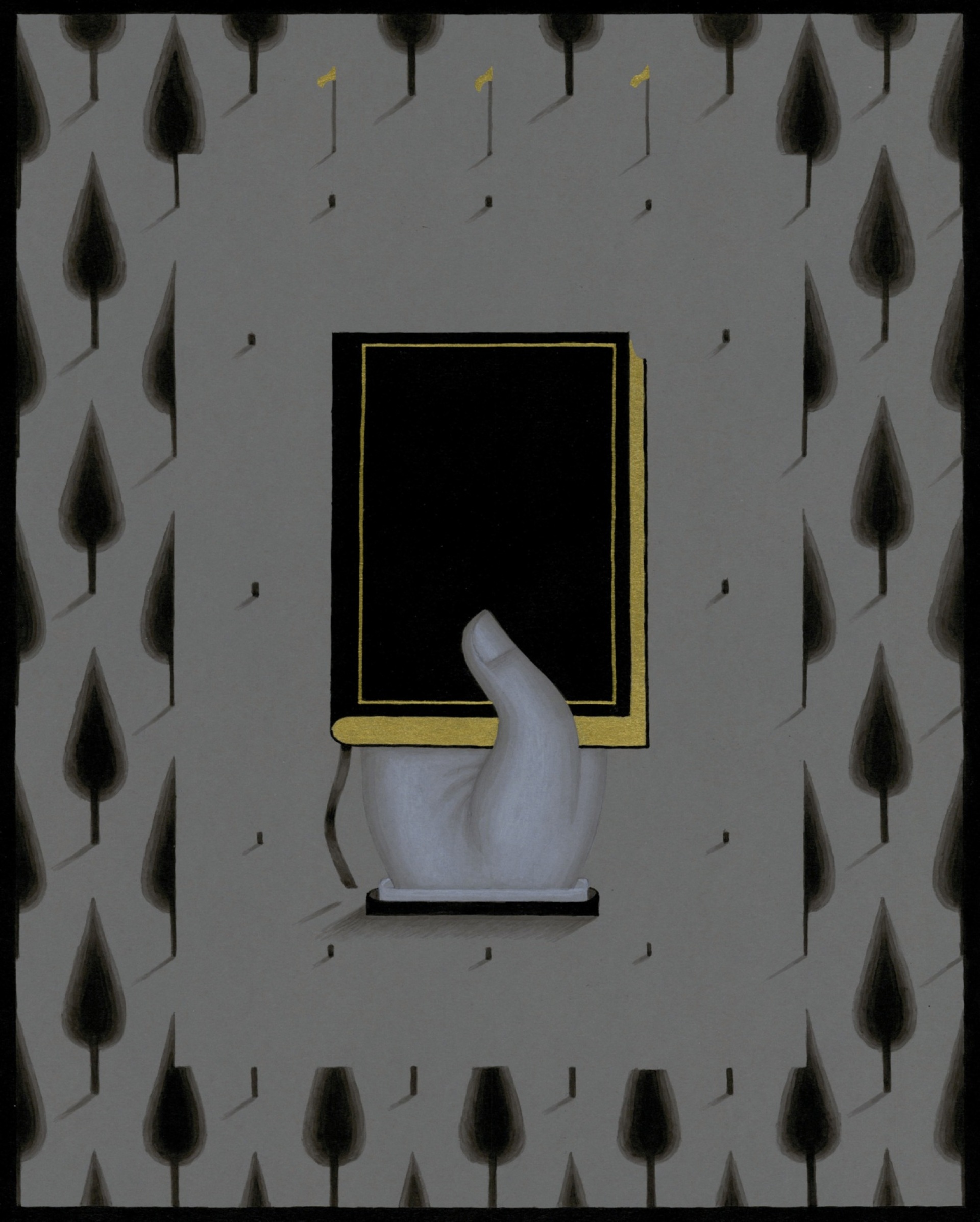 Νίκολα Σάριτς, Monument V από την ατομική του έκθεση στην Genesis Gallery