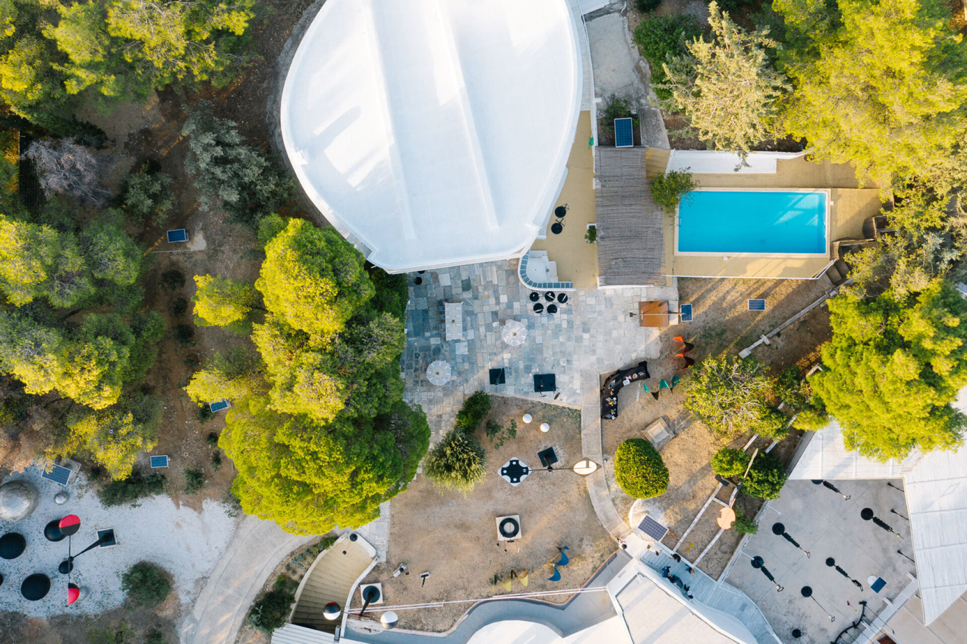 Αεροφωτογραφία από το Γεροβουνό