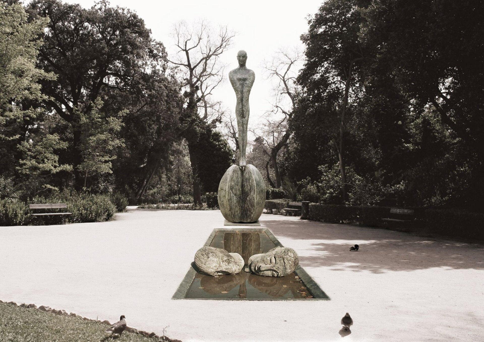 Βάνα Ξένου «Η Ψυχή του Τόπου» | Εγκατάσταση έργων στον Εθνικό Κήπο της Αθήνας, 2010