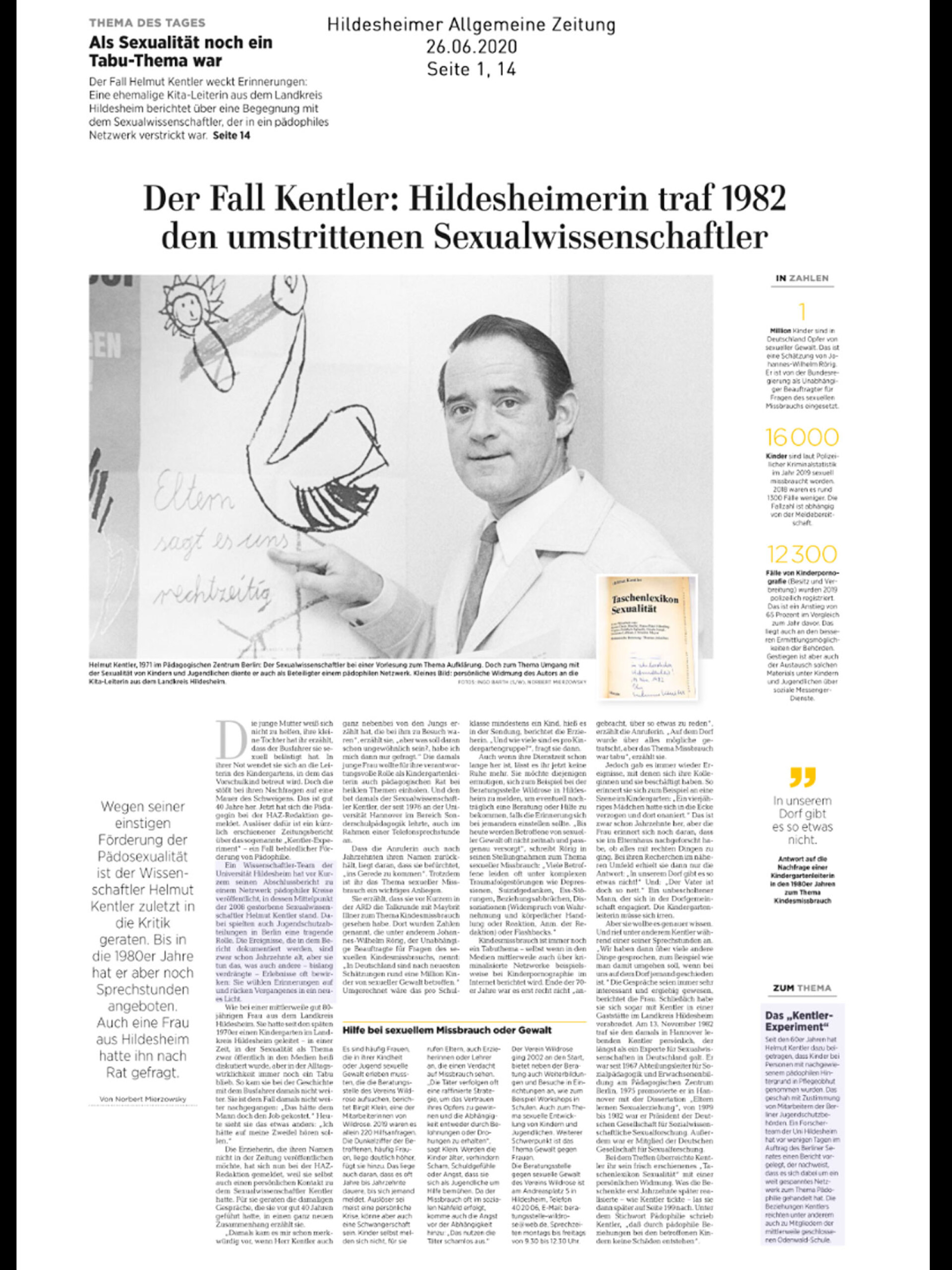 Η υπόθεση Χέλμουτ Κέντλερ: Ο αμφιλεγόμενος σεξολόγος