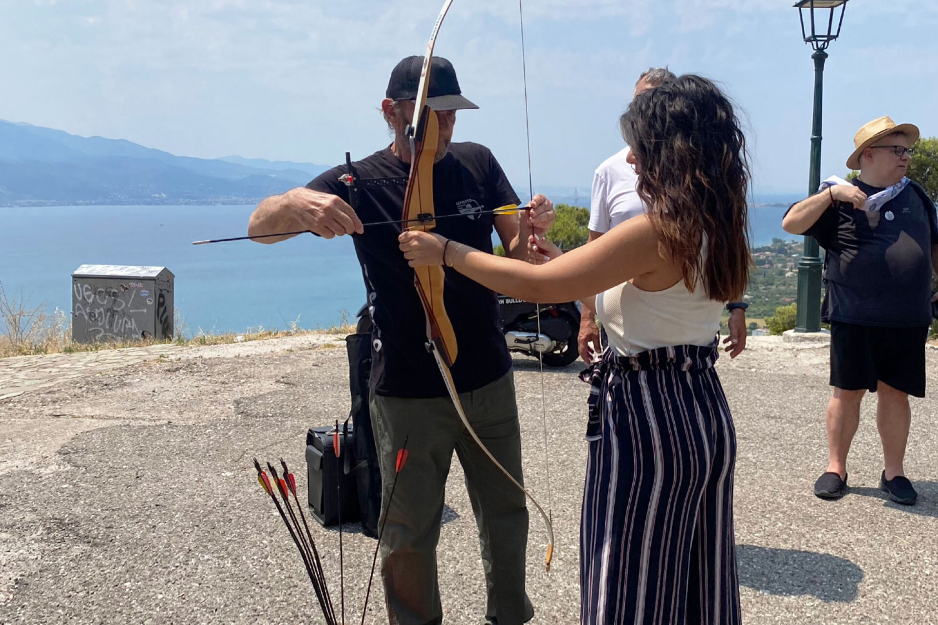 Τοξοβολία δίπλα στα τείχη του Κάστρου