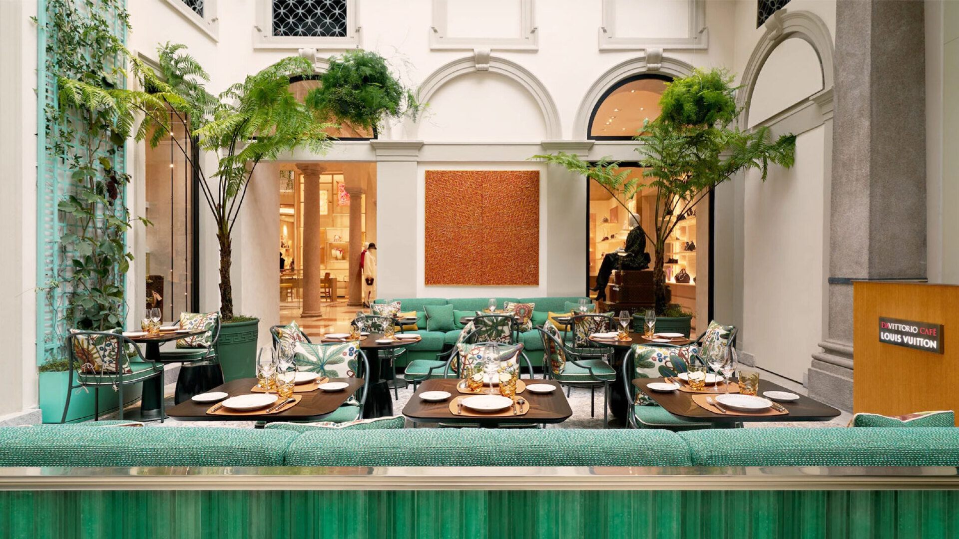 Cafe Louis Vuitton Restaurant, Mιλάνο