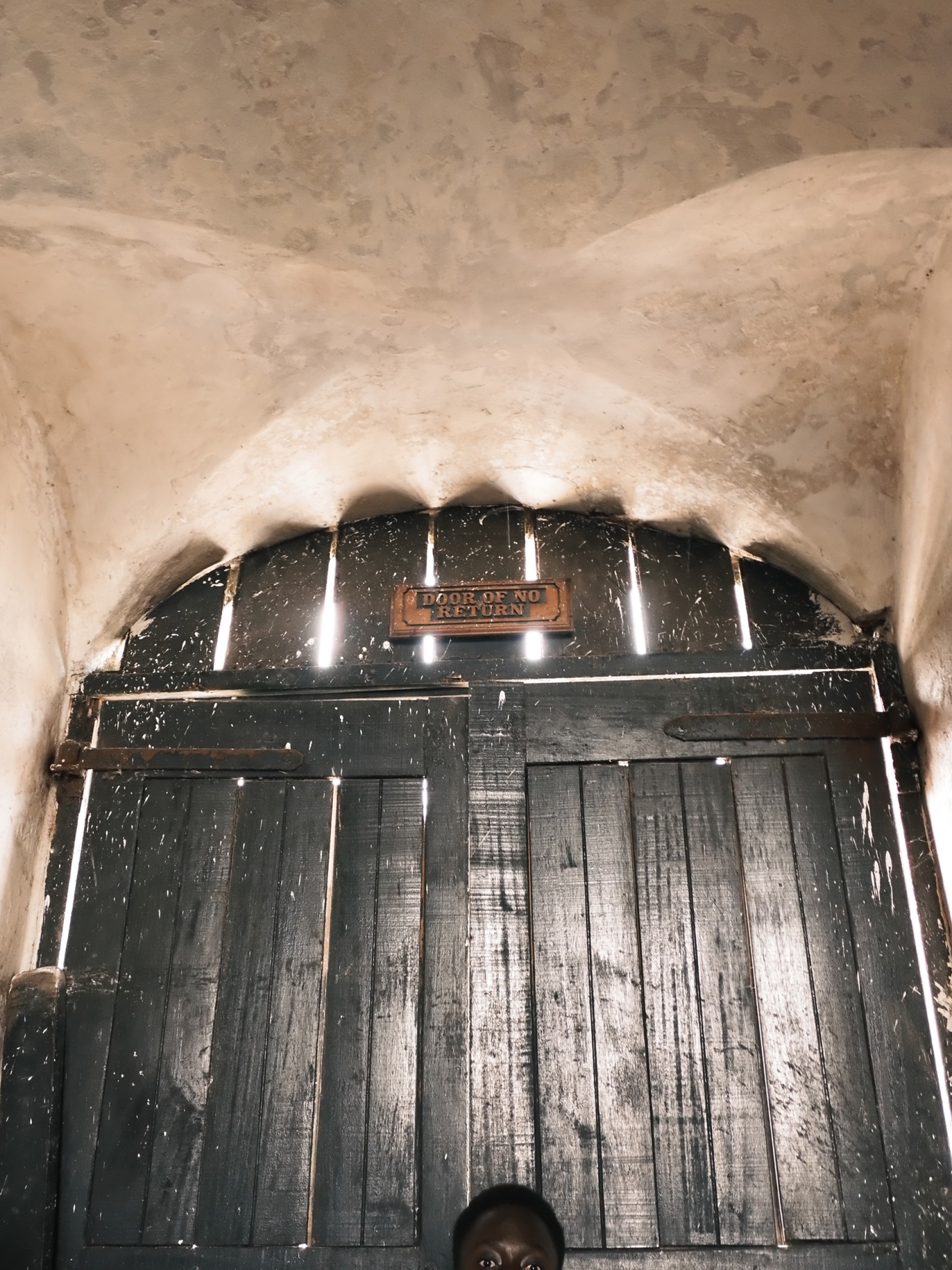 The door of no return, Cape Coast Castle