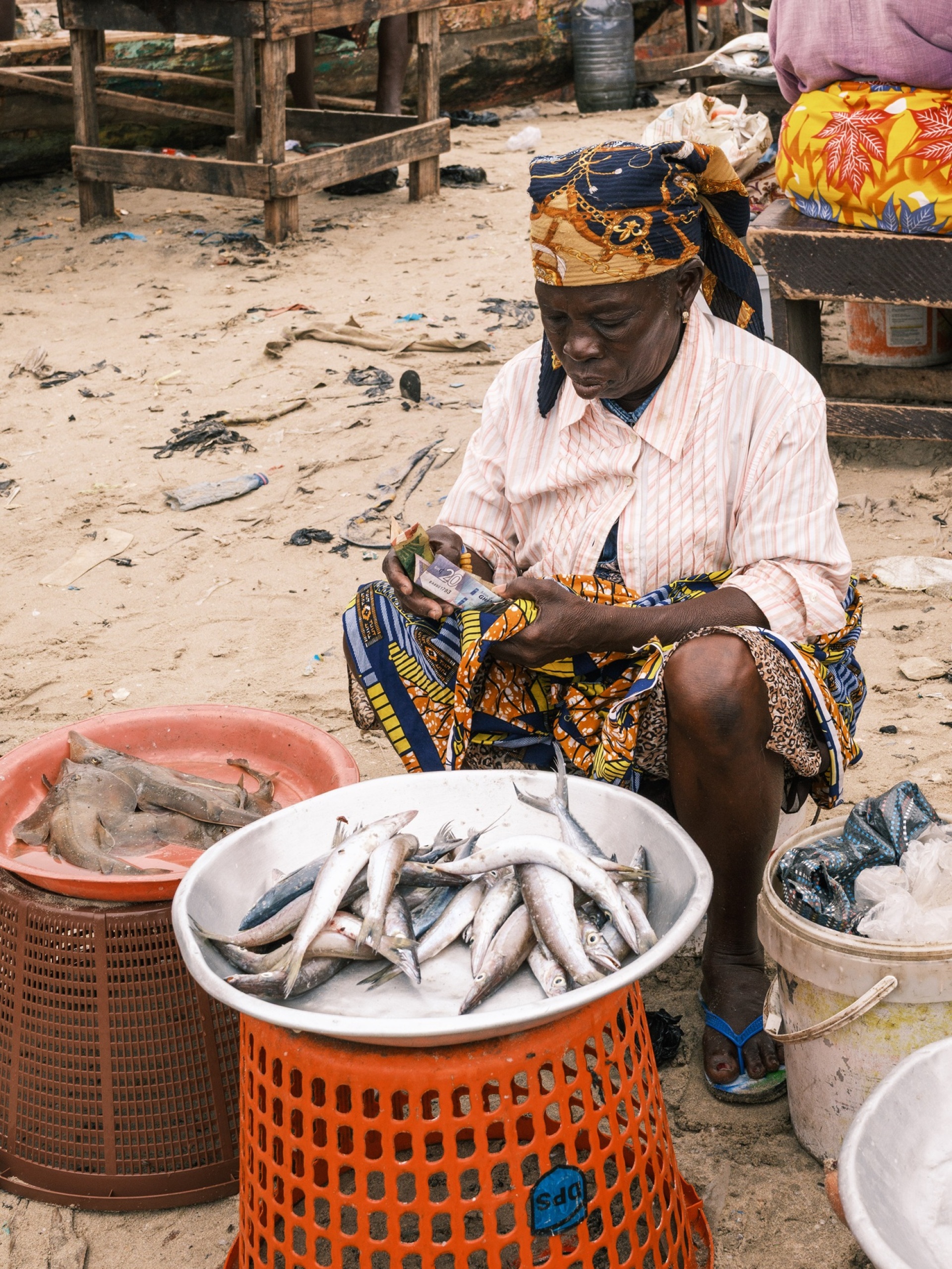 Η ψαραγορά στο Jamestown
