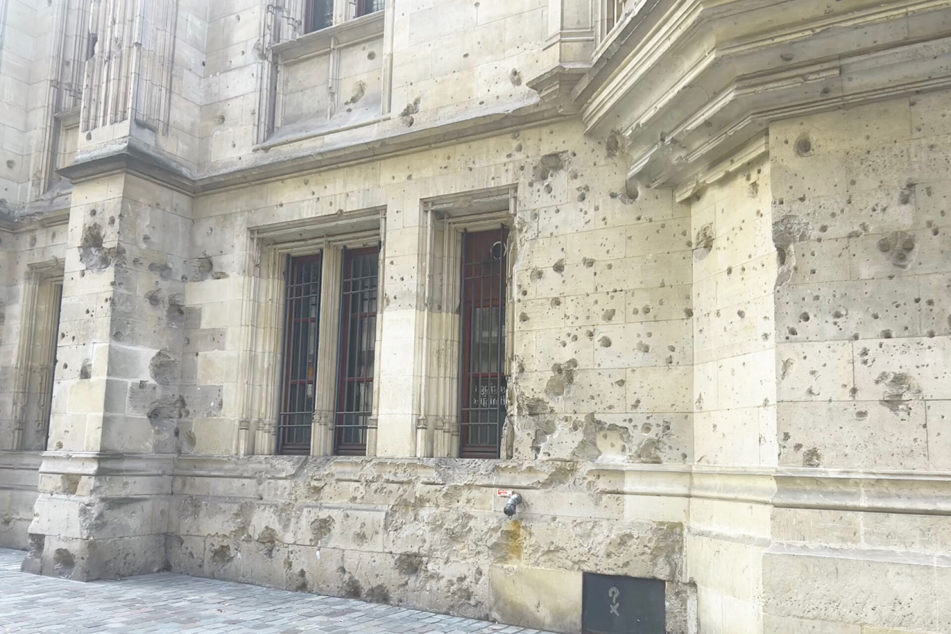 Ρουέν, σημάδια από τον Β΄ Παγκόσμιο Πόλεμο