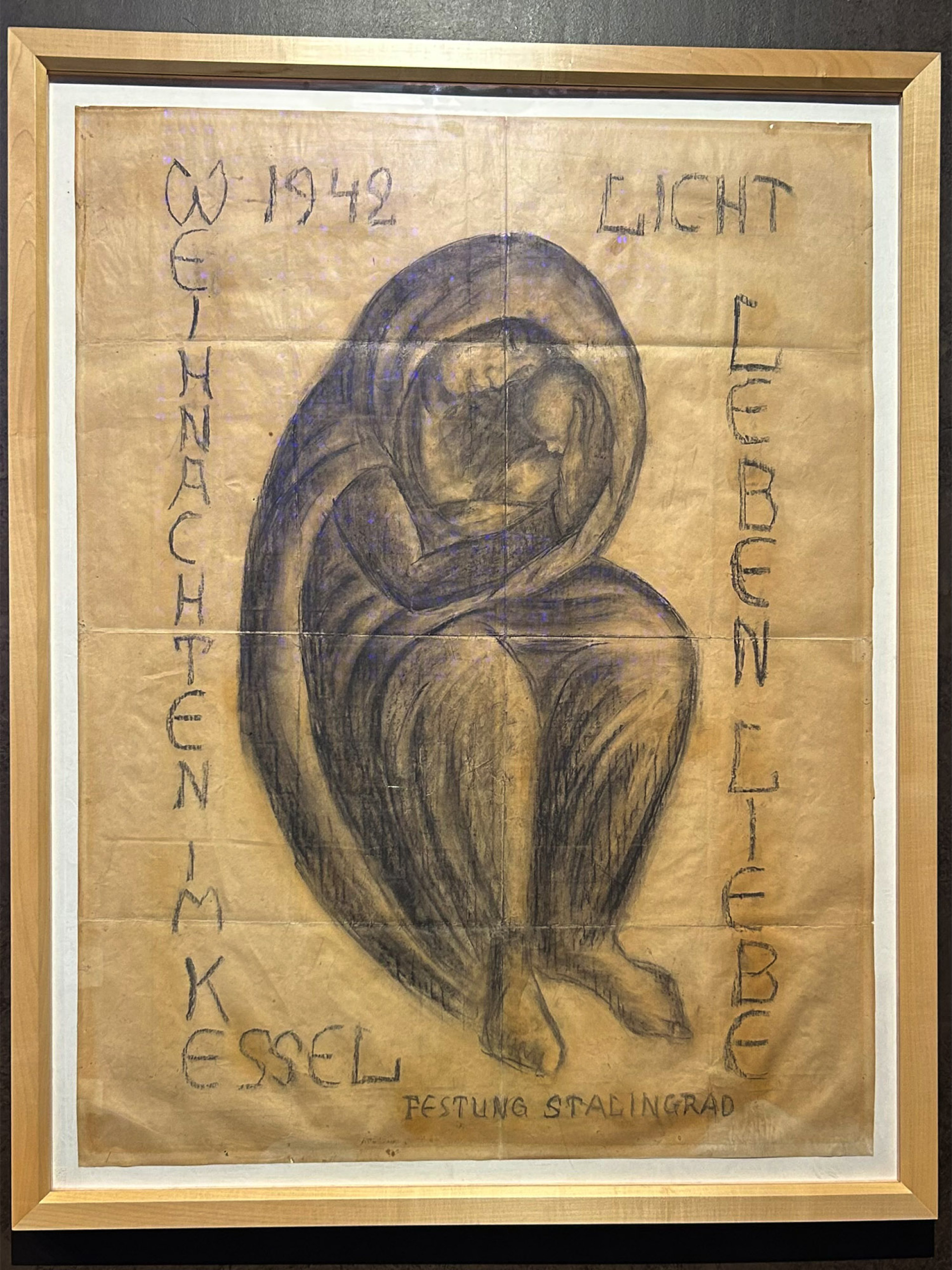 Η «Μαντόνα του Στάλινγκραντ» (Χριστούγεννα 1942), σκίτσο του Γερμανού στρατιωτικού γιατρού Kurt Reuber, σύμβολο ελπίδας μέσα στη φρίκη του πολέμου και σήμερα σύμβολο συμφιλίωσης