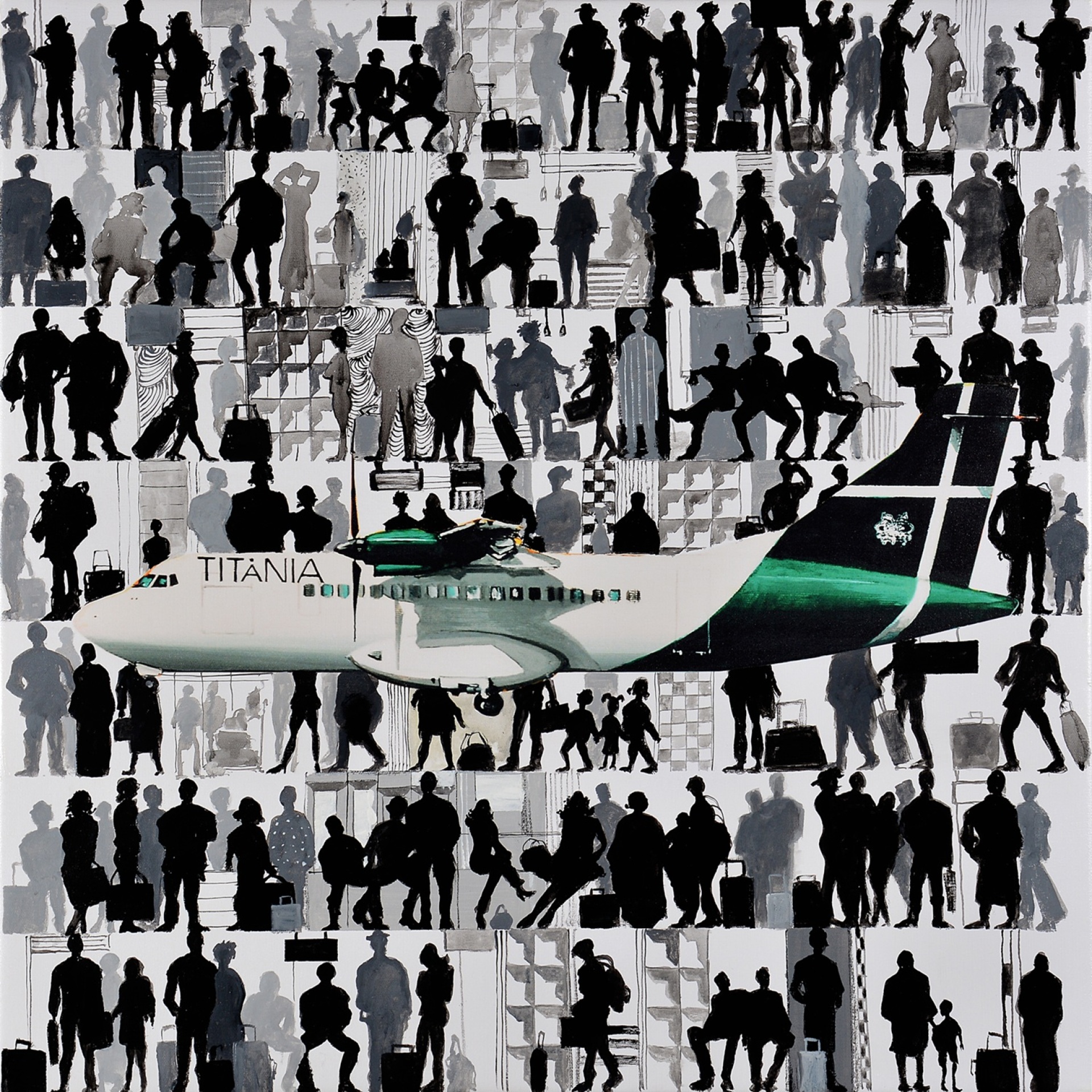 Βασίλης Καρακατσάνης, Titania (λεπτομέρεια)