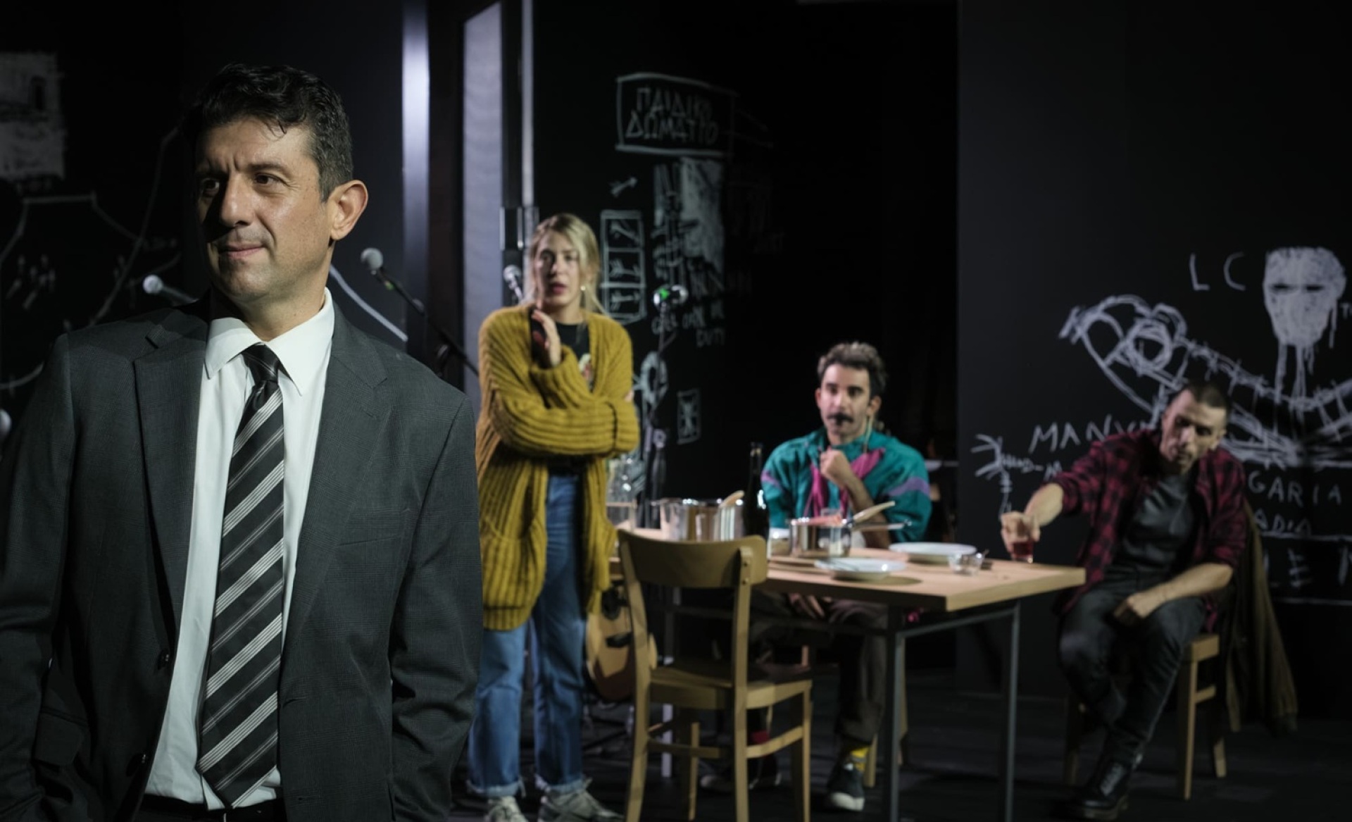 Μιχάλης Οικονόμου, Άλκηστις Ζιρό, Ιάσων Άλυ, Στέλιος Δημόπουλος