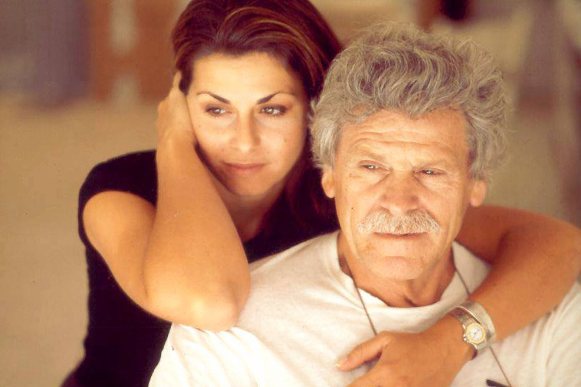 Δεκαετία ’80, Μάγια (κόρη) και Κώστας Τσόκλης (μπαμπάς)