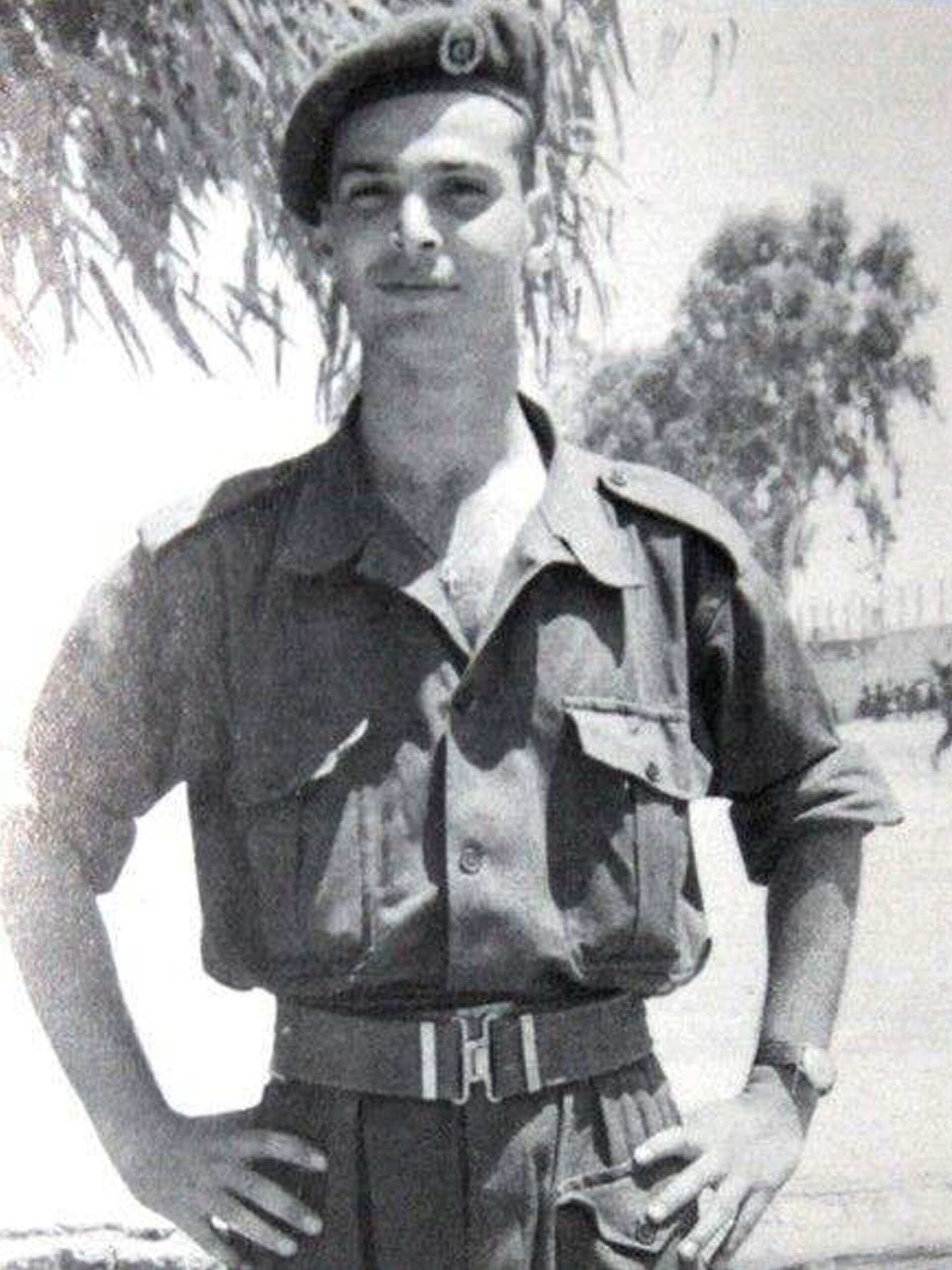 Ο Γιώργος Μαρίνος φαντάρος