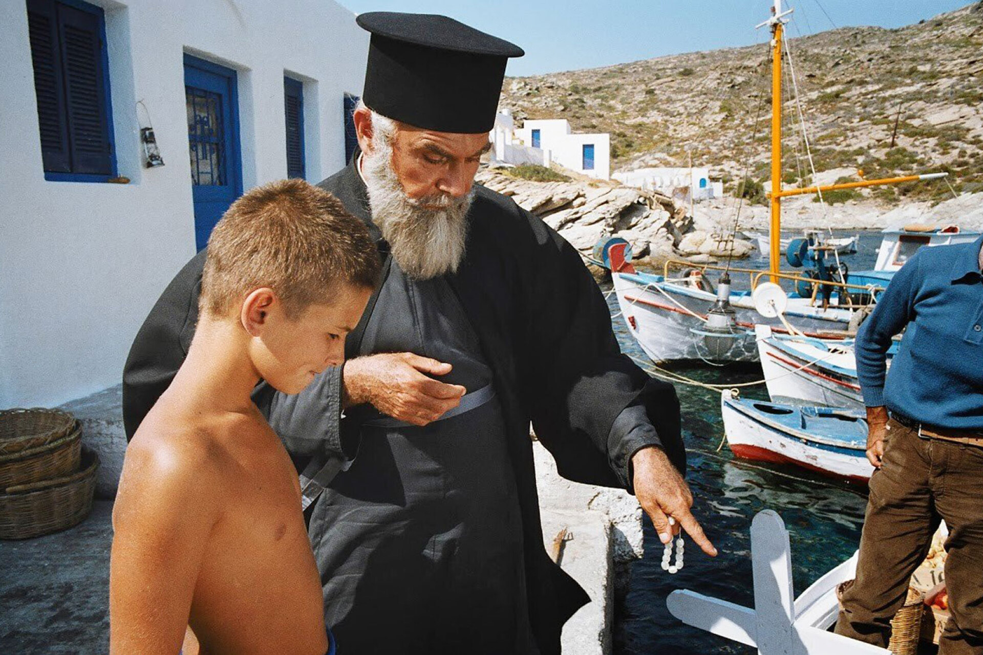 Ανδρέας Βουτσινάς στο «Απέραντο Γαλάζιο»