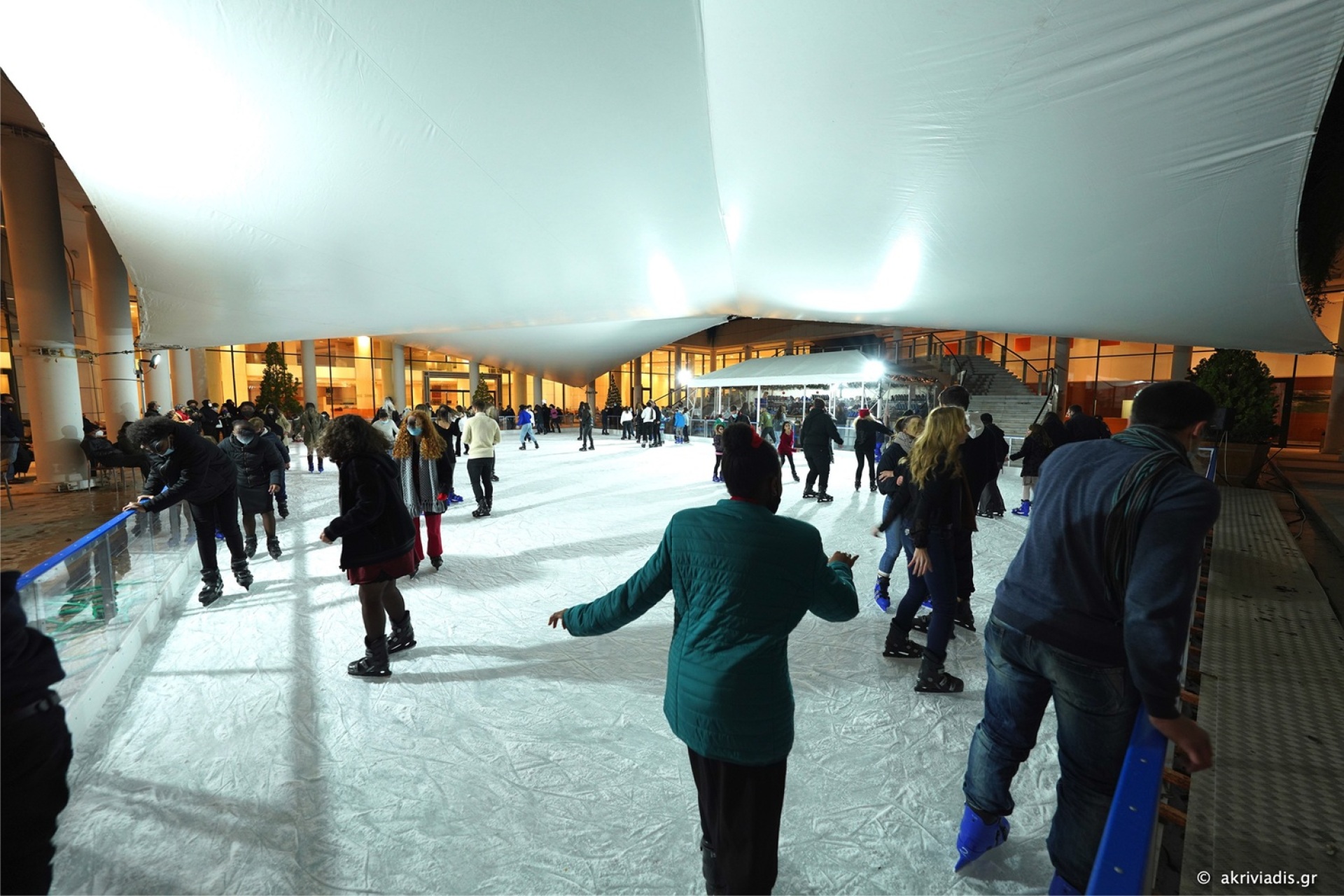 Παγοδρόμιο στο Μέγαρο Μουσικής Αθηνών