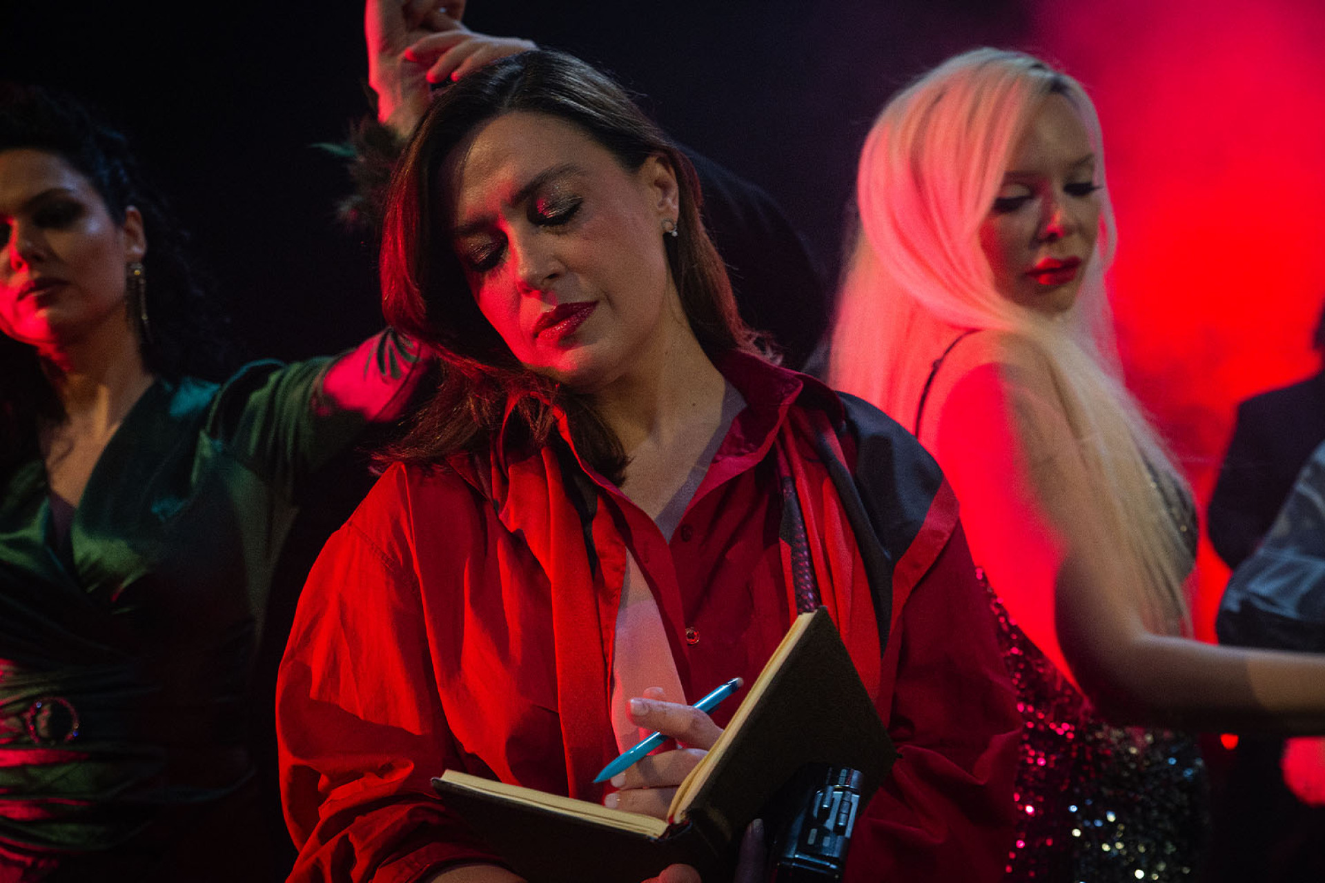 Από την παράσταση «Αυτή η νύχτα μένει» στο ΚΘΒΕ