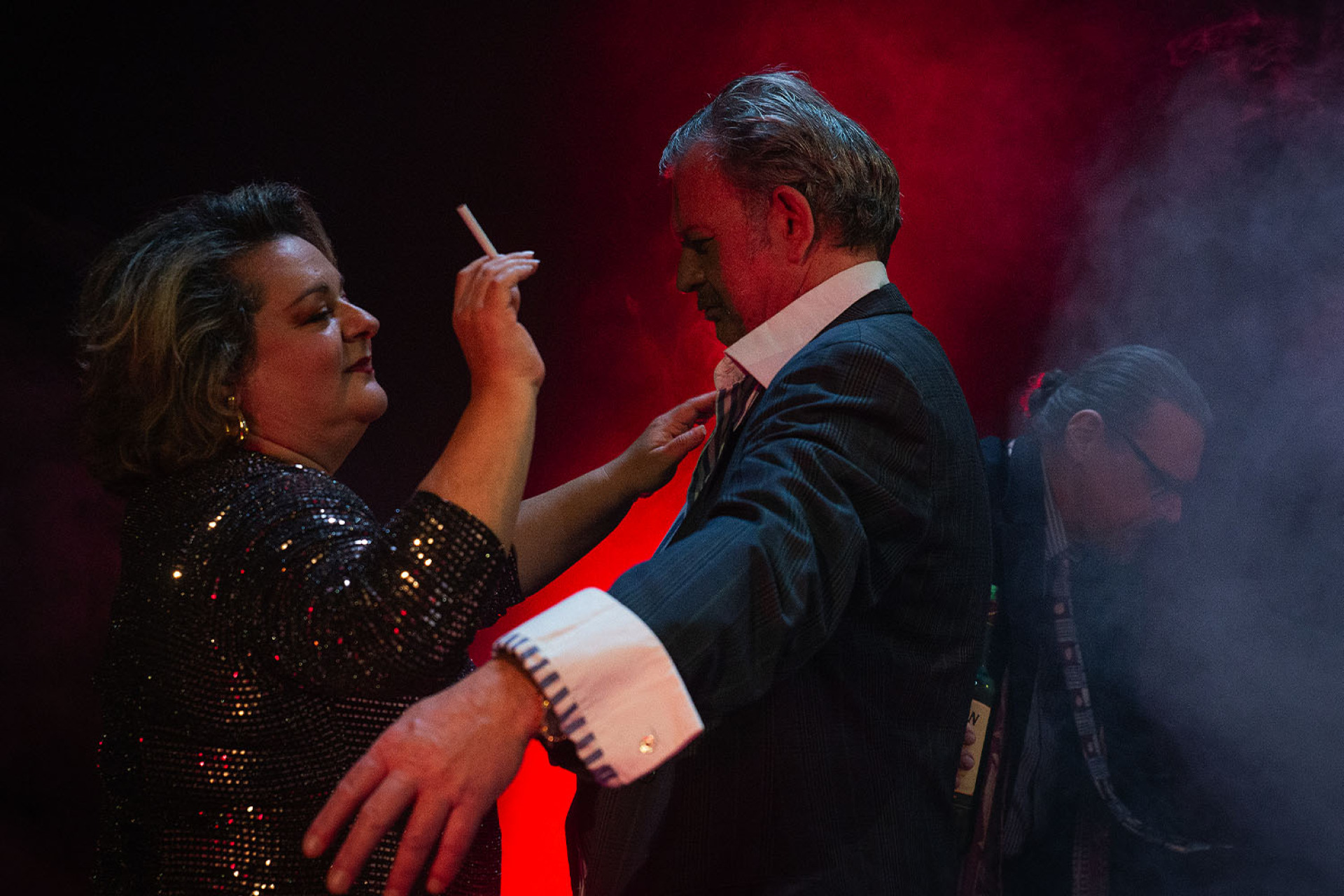 Από την παράσταση «Αυτή η νύχτα μένει» στο ΚΘΒΕ