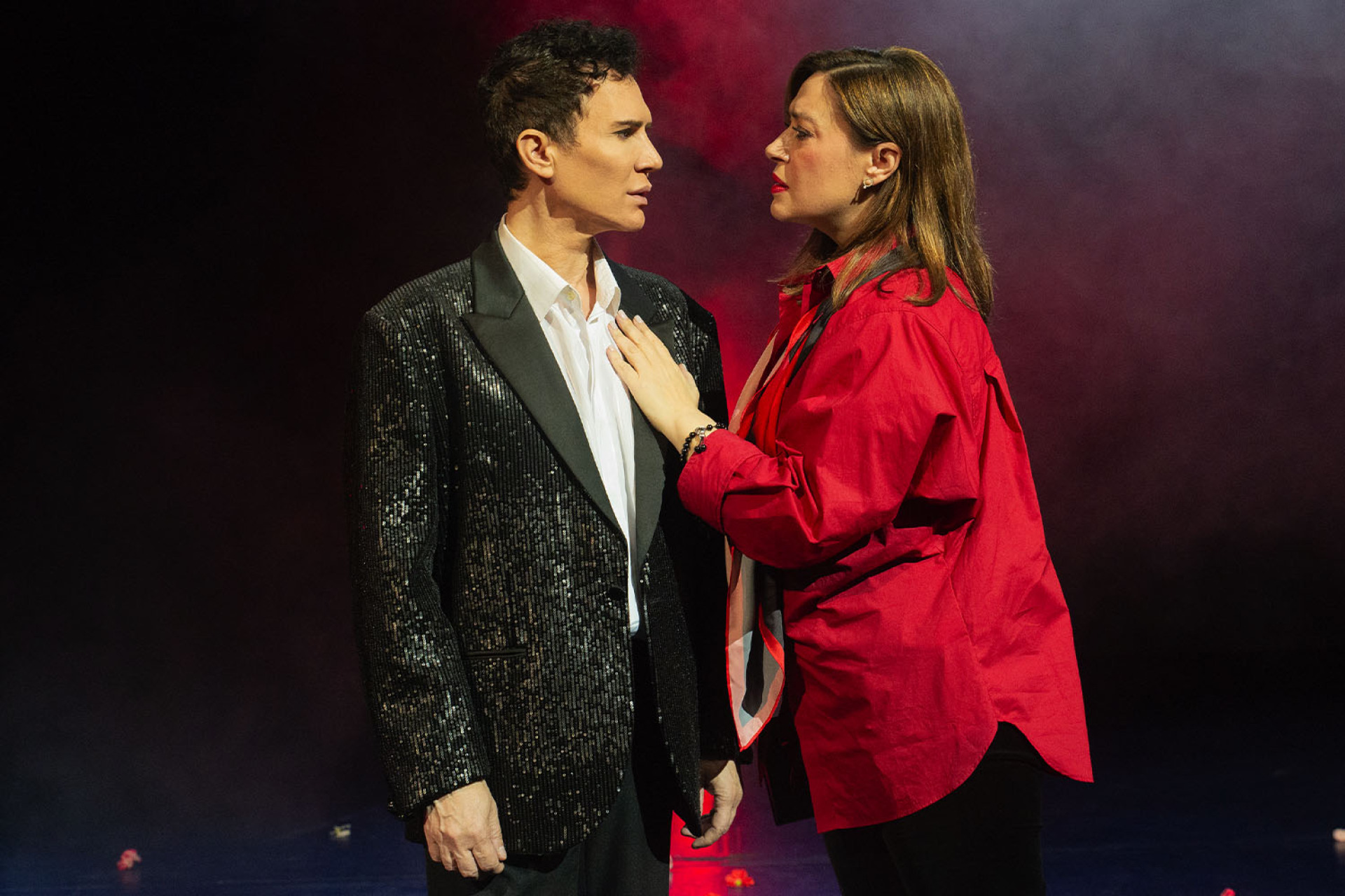 Από την παράσταση «Αυτή η νύχτα μένει» στο ΚΘΒΕ