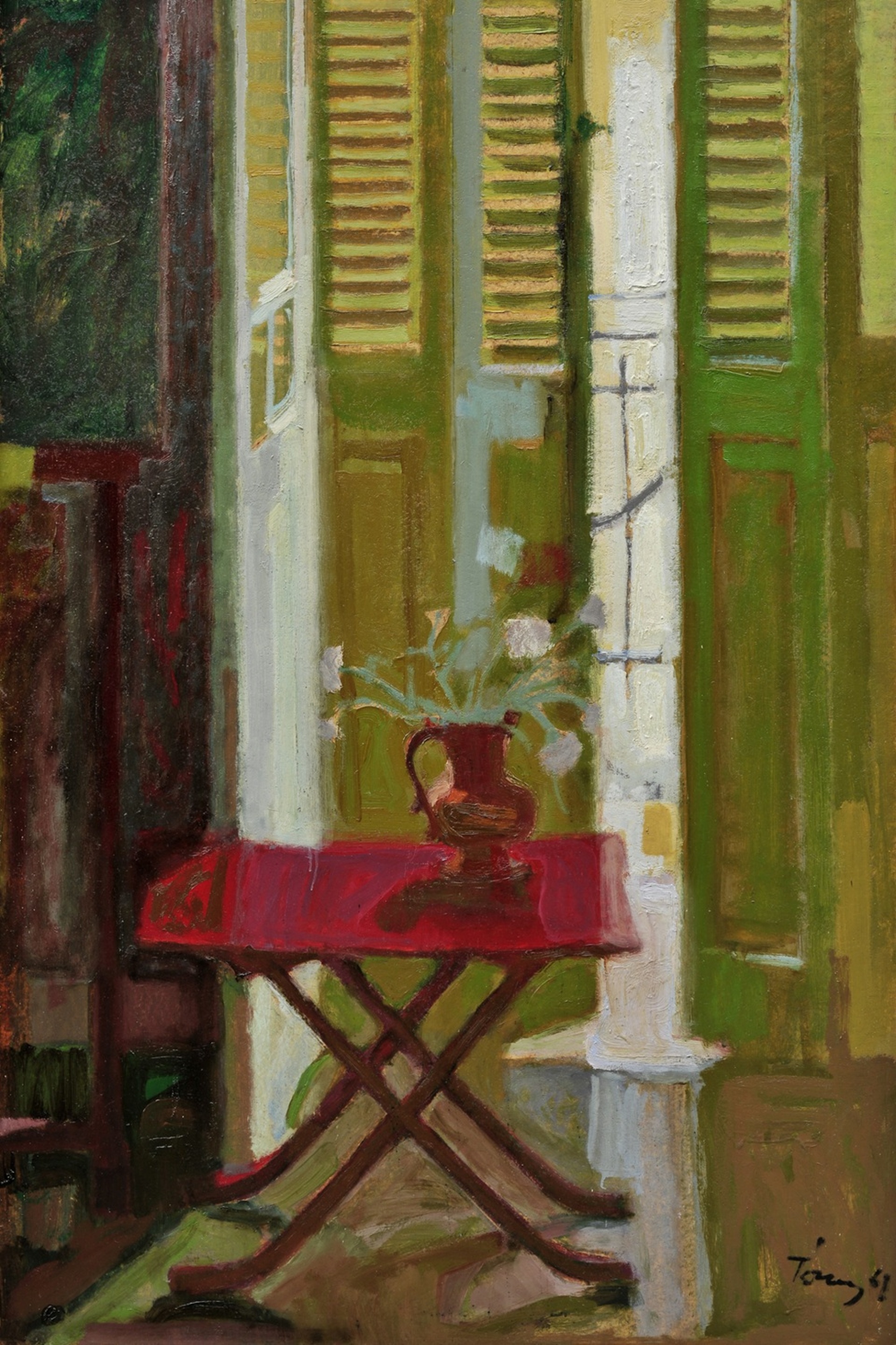 Τέτσης Παναγιώτης, Μπαλκονόπορτα, 1961 