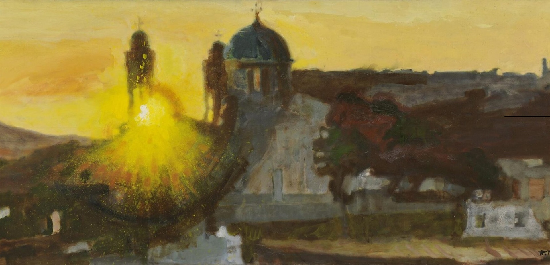 Παναγιώτης Τέτσης, Ηλιοβασίλεμα