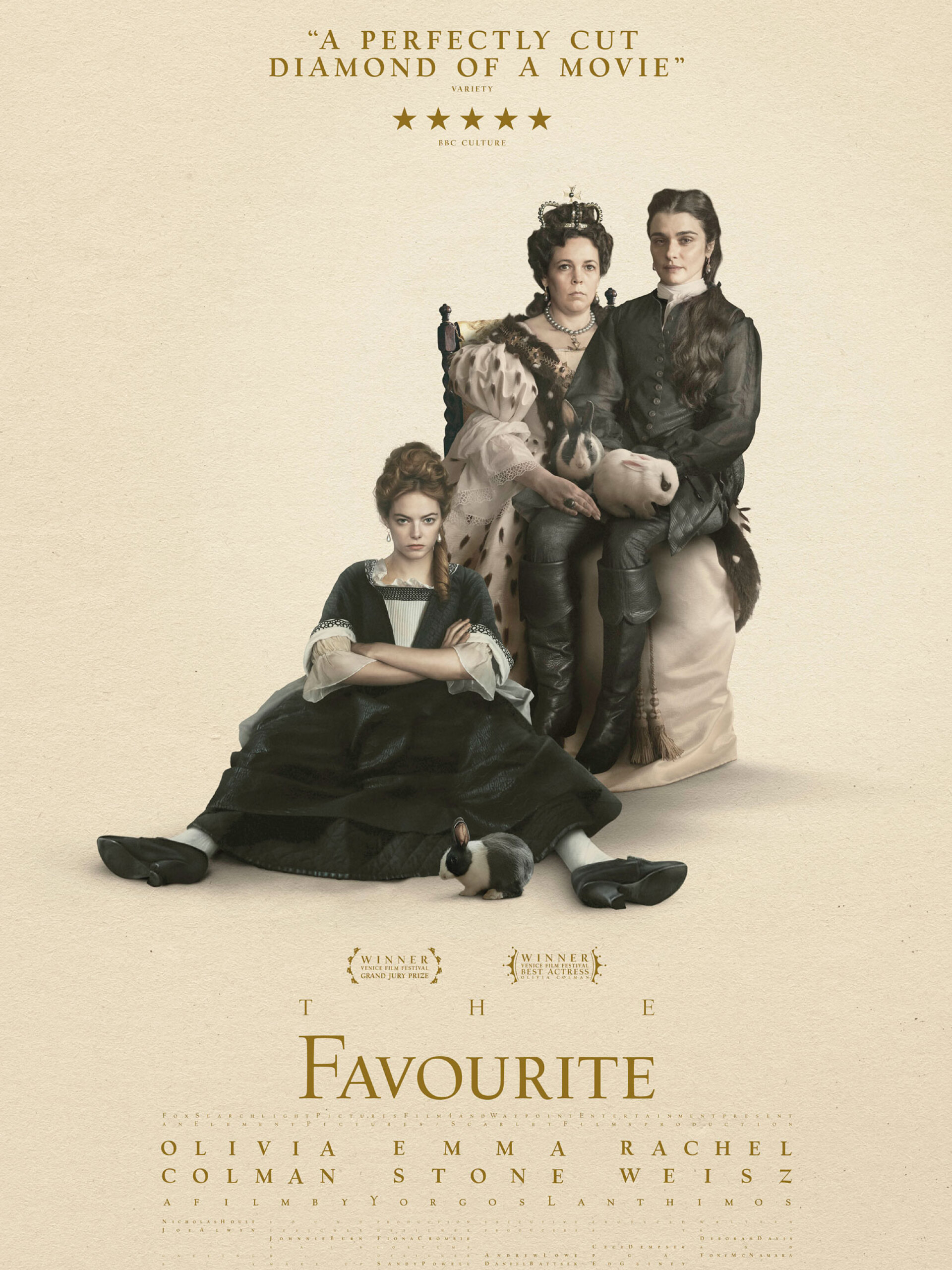 Η Ευνοούμενη, 2018