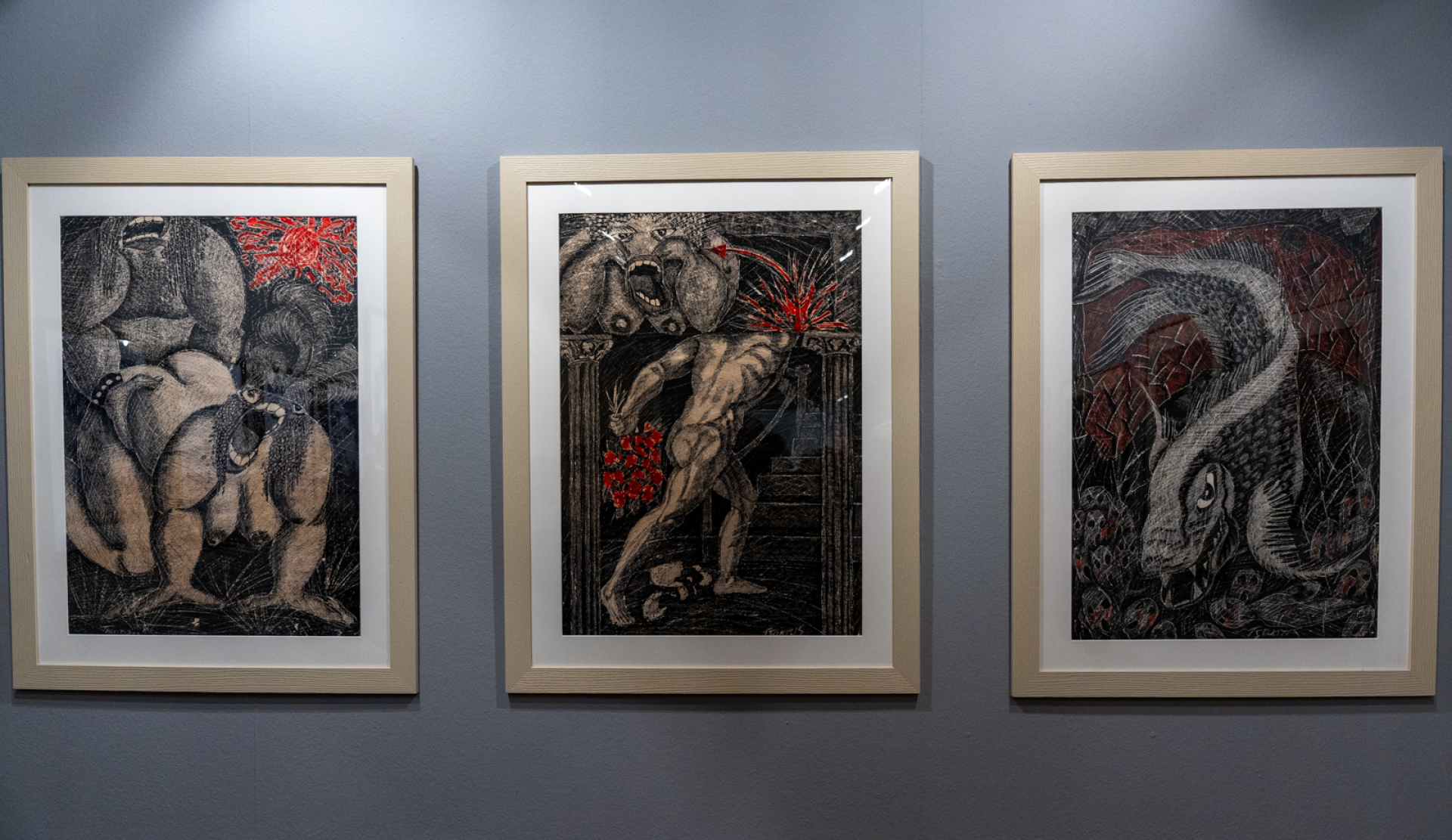 ΓΙΩΡΓΟΣ ΤΣΑΚΙΡΗΣ - ΖΩΓΡΑΦΙΚΗ / ΑΝΑΔΡΟΜΙΚΗ - Δημοτική Πινακοθήκη Θεσσαλονίκης