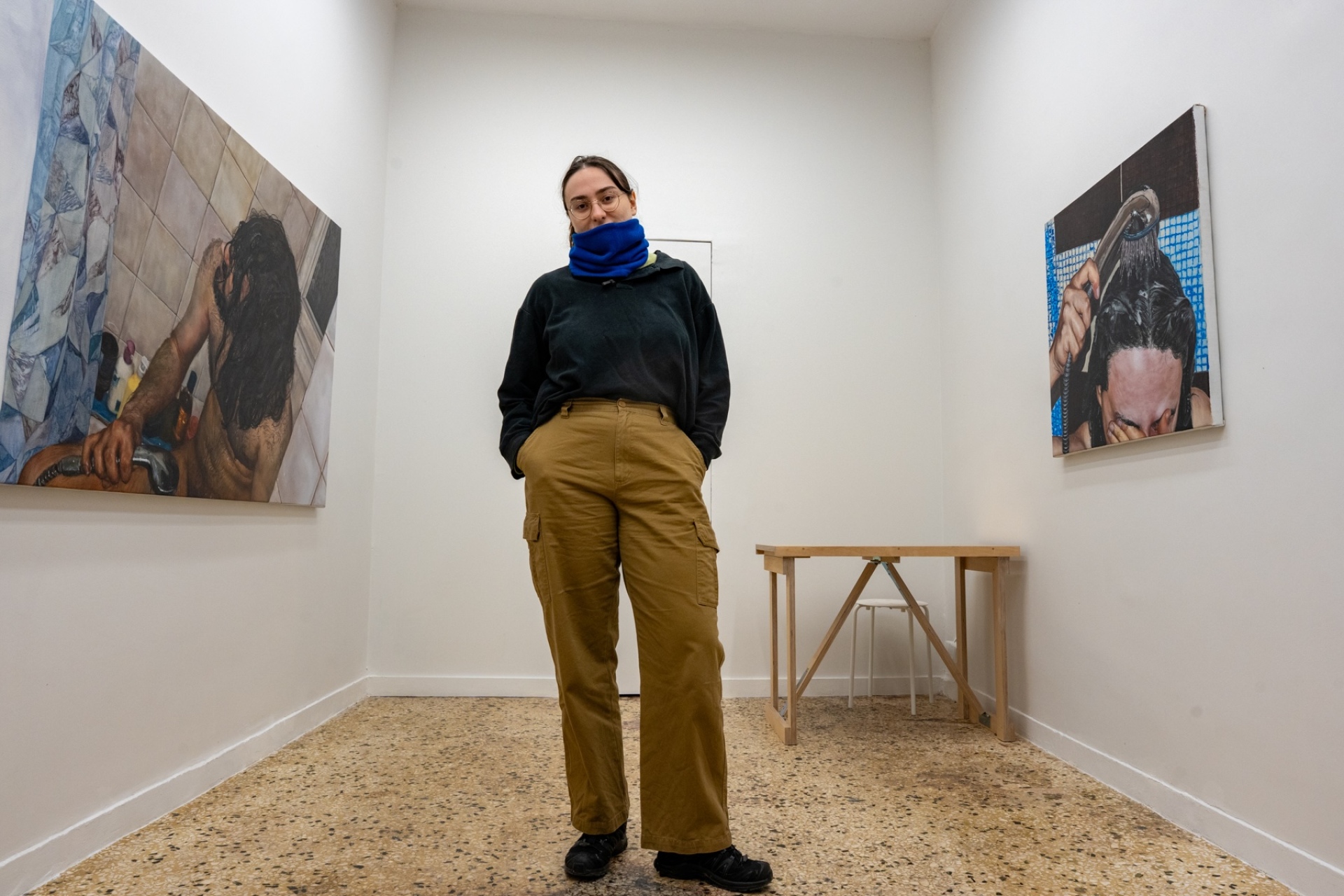 Η εικαστικός Anna Phalavandishvili @ Elias Tsiofas Gallery