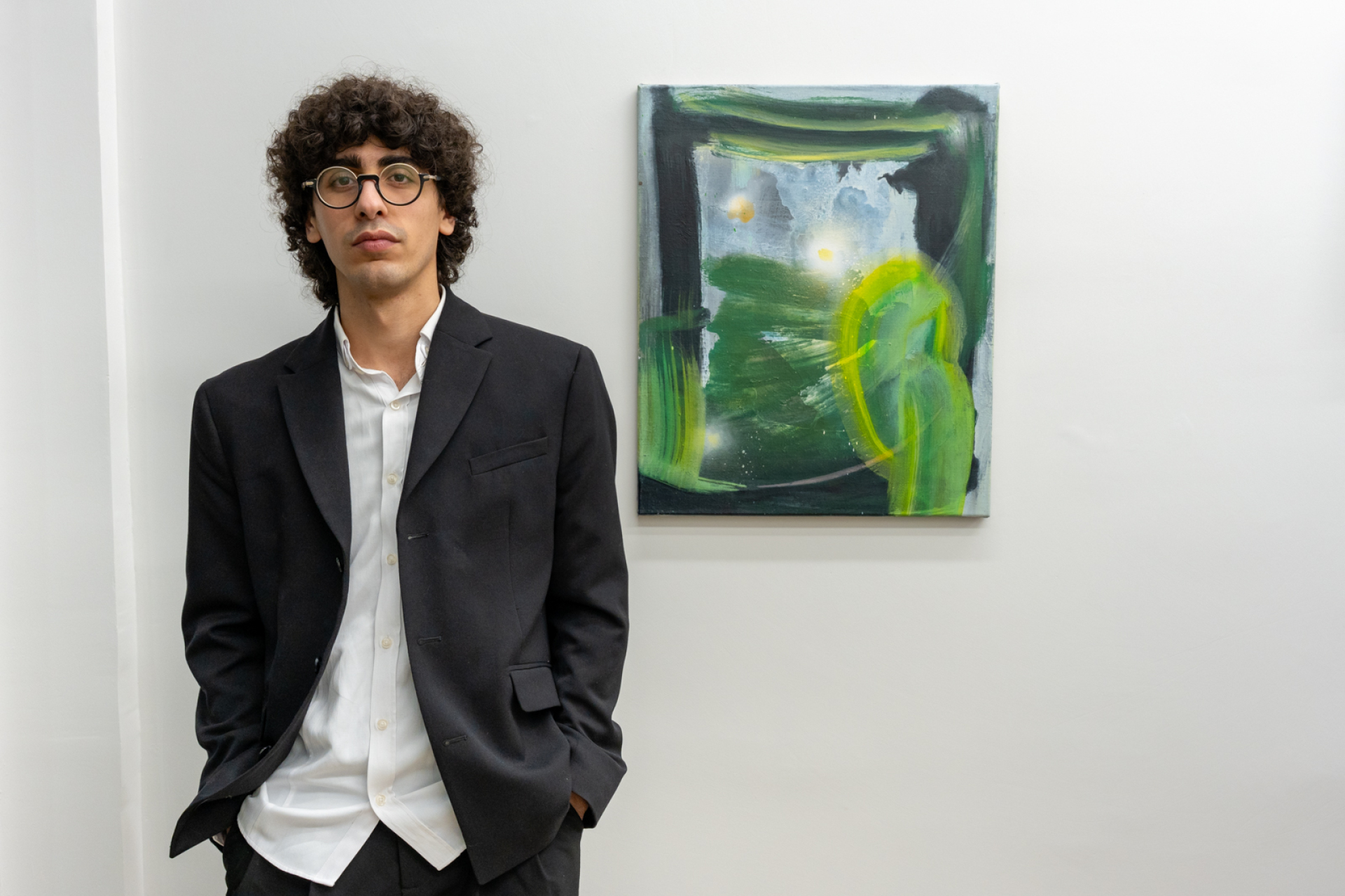 Ο γκαλερίστας Ηλίας Τσιόφας 