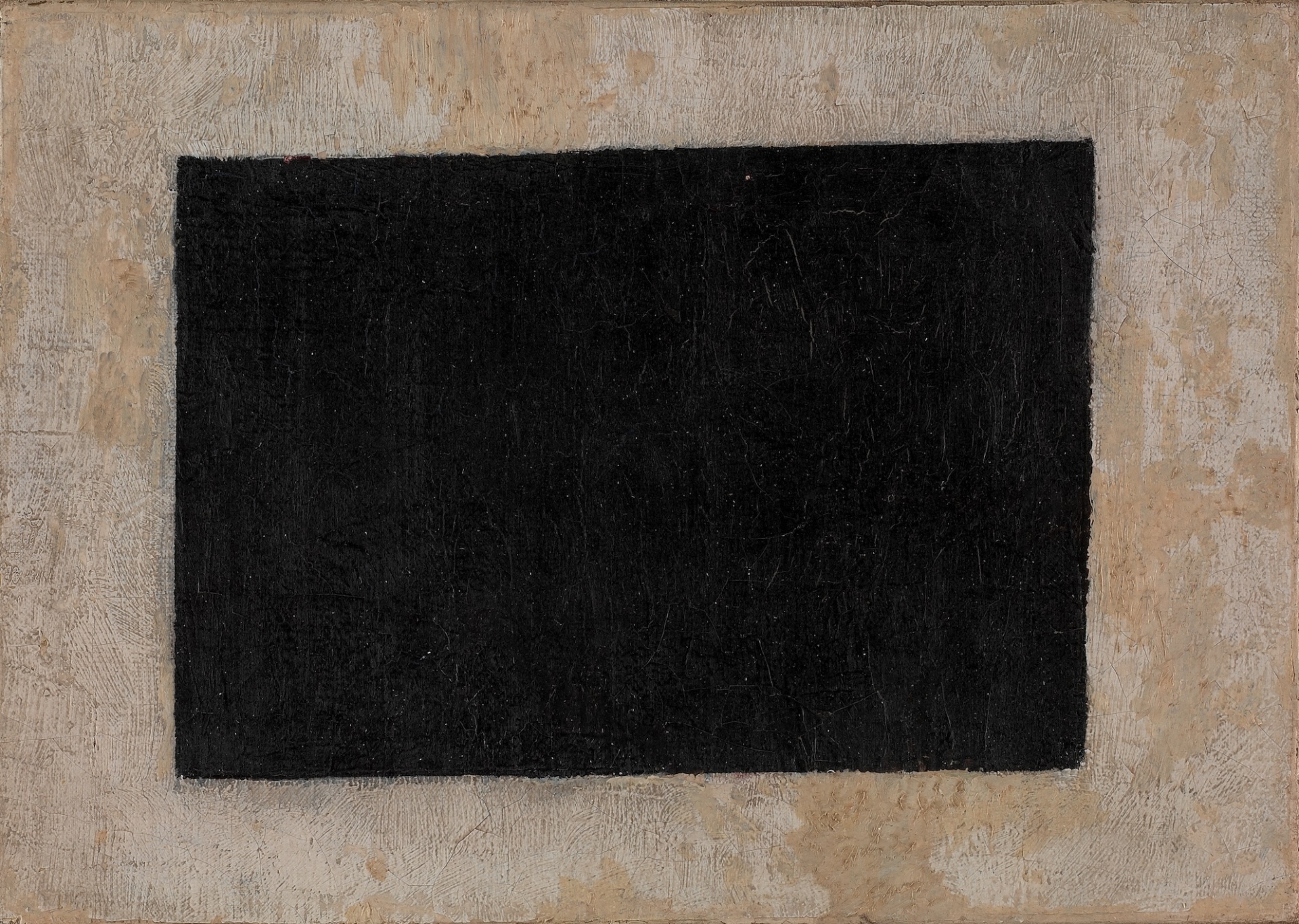 Καζιμίρ Μαλέβιτς, Μαύρο Ορθογώνιο, 1915 Λάδι σε καμβά