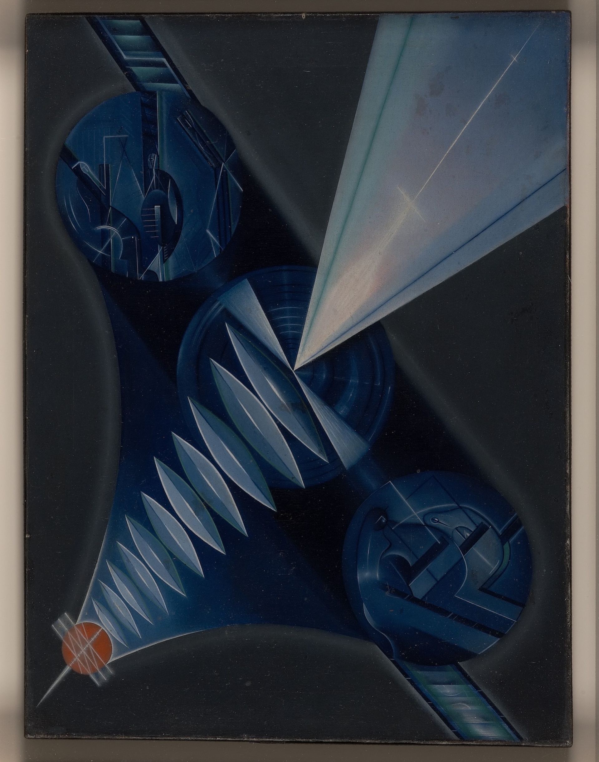 Κλίμεντ Ρέντκο, Δυναμίτης, 1922, Λάδι σε καμβά