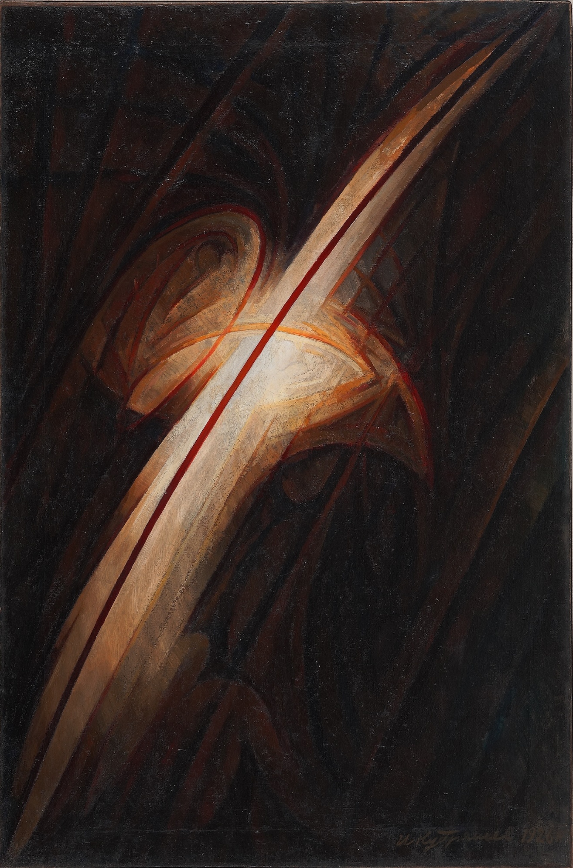 Ιβάν Κουντριασόφ, Λάμψη, 1926, Λάδι σε καμβά