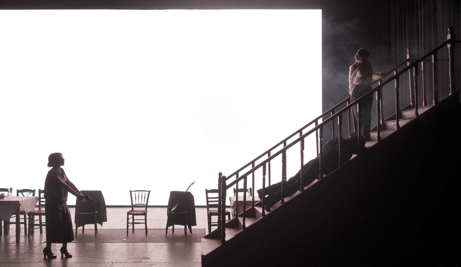 Σκηνή από το έργο Αστόρια στο Παλλάς