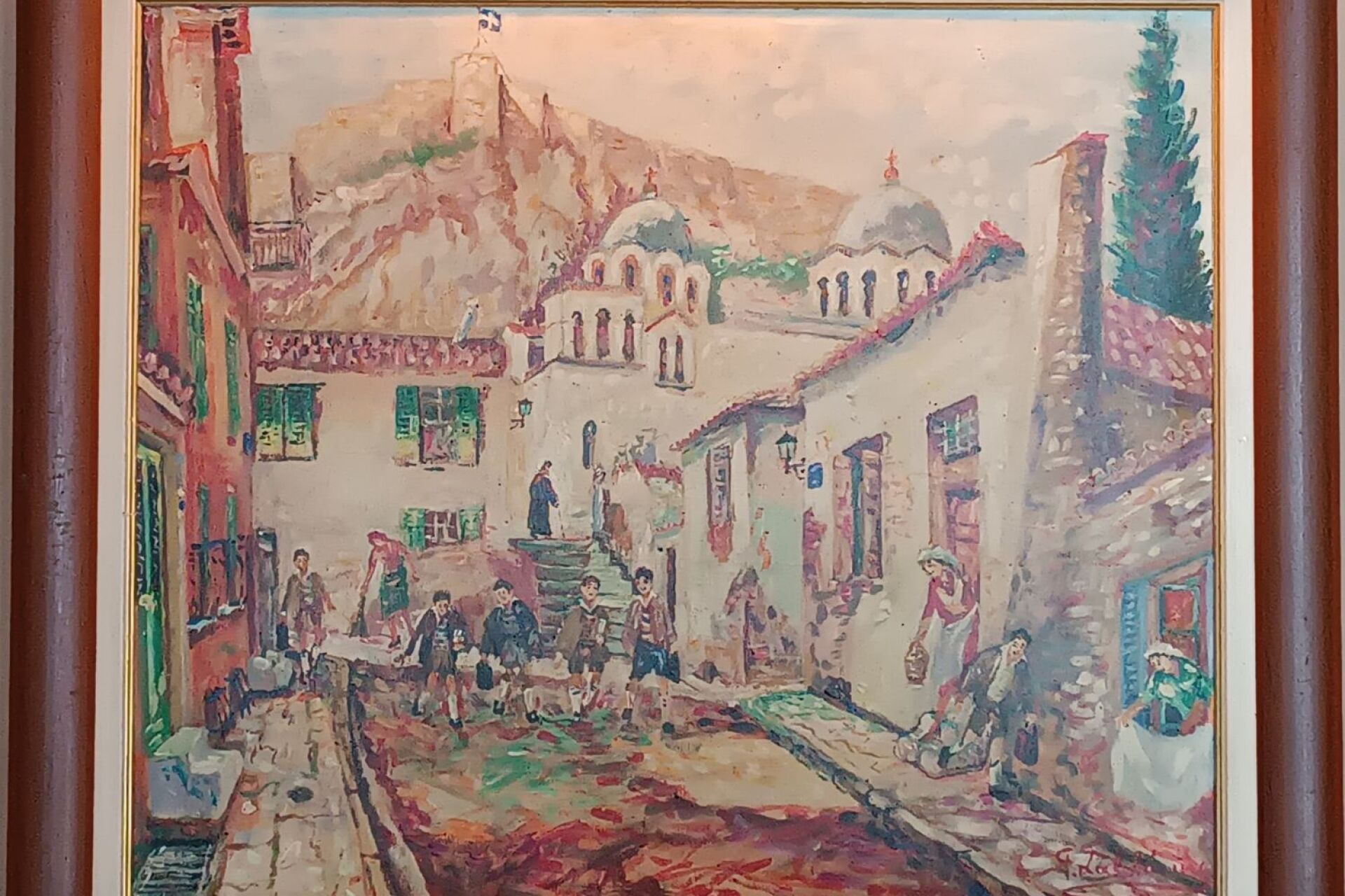 Έργα του Γ. Σαββάκη στην Παλιά Ταβέρνα του Ψαρρά