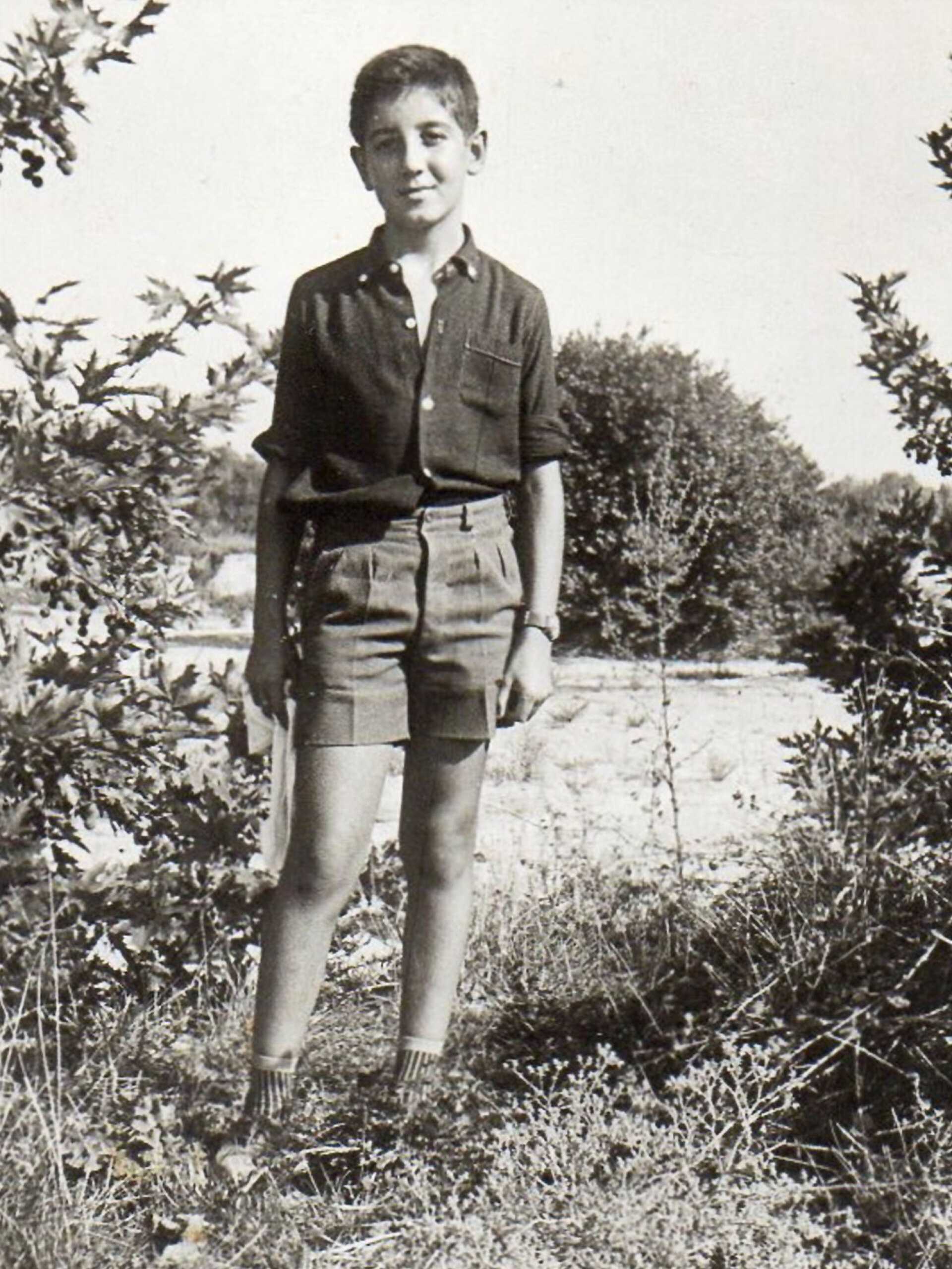 Άγγελος Παπαδημητρίου, 1967 | Δεκατριών ετών σε σχολική εκδρομή