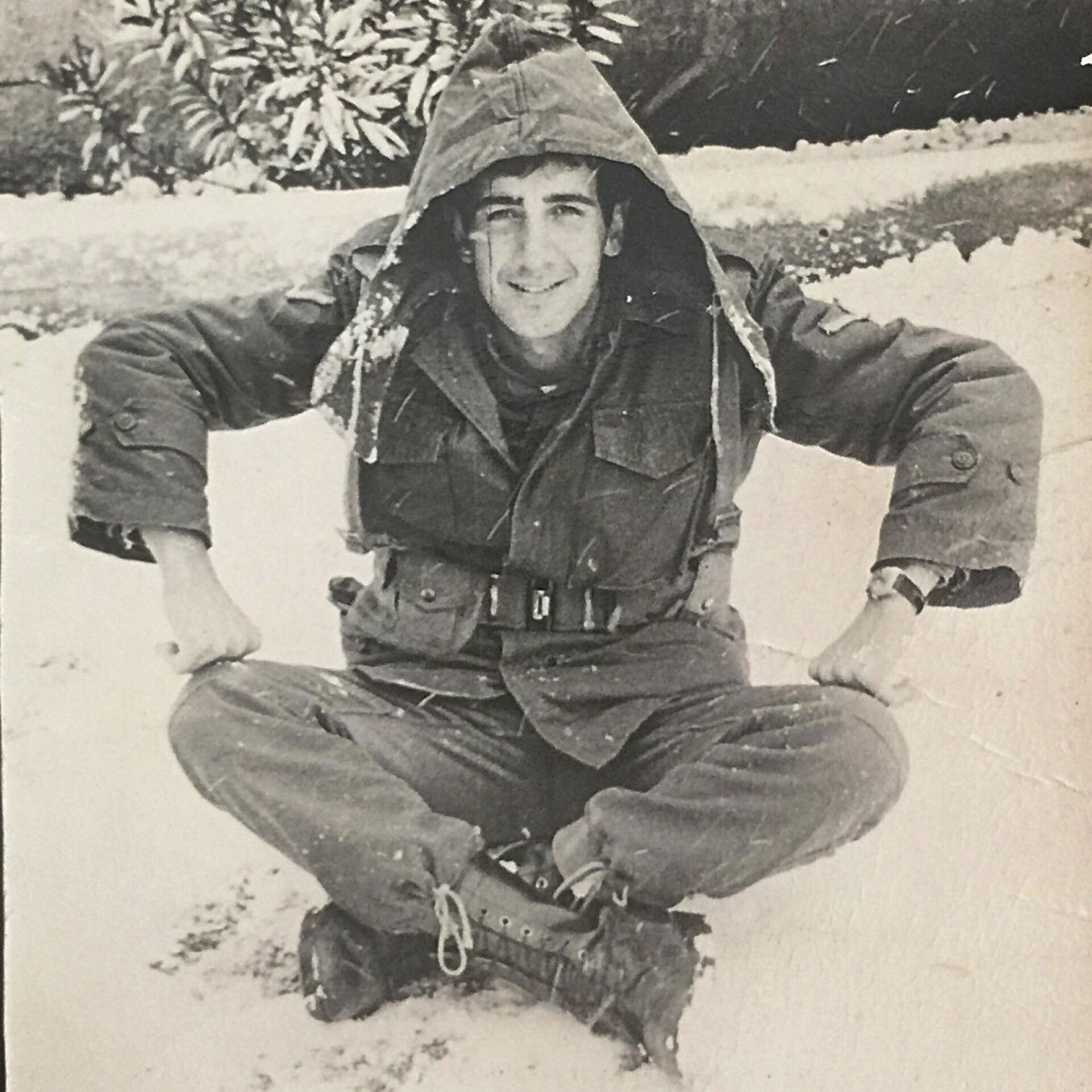 Ο Άγγελος Παπαδημητρίου φαντάρος, 1975