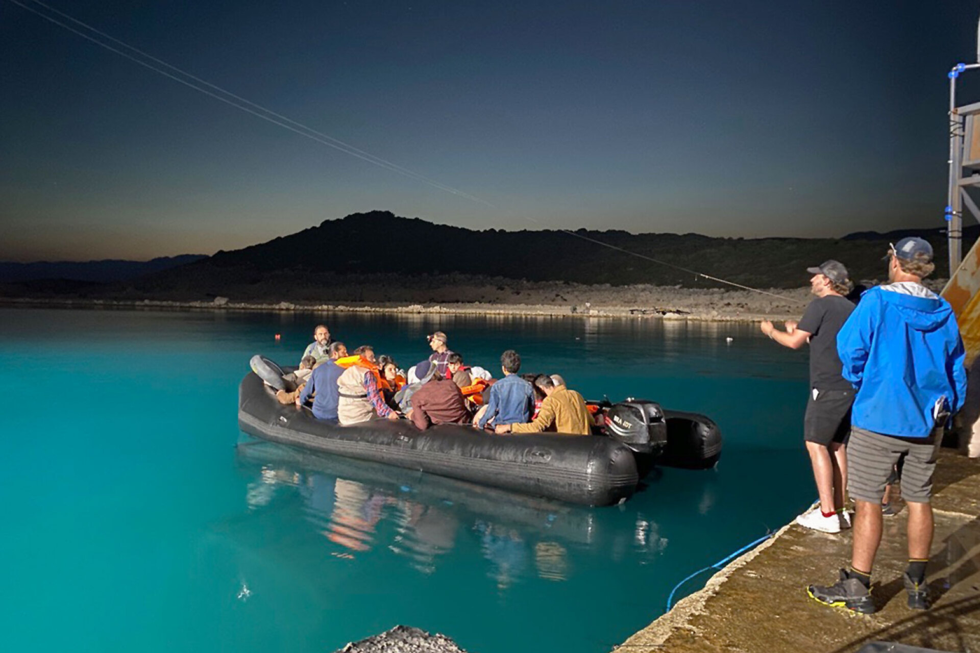 Στα γυρίσματα της ταινίας «Η περίπτωση των ξένων» - «I Was a Stranger»