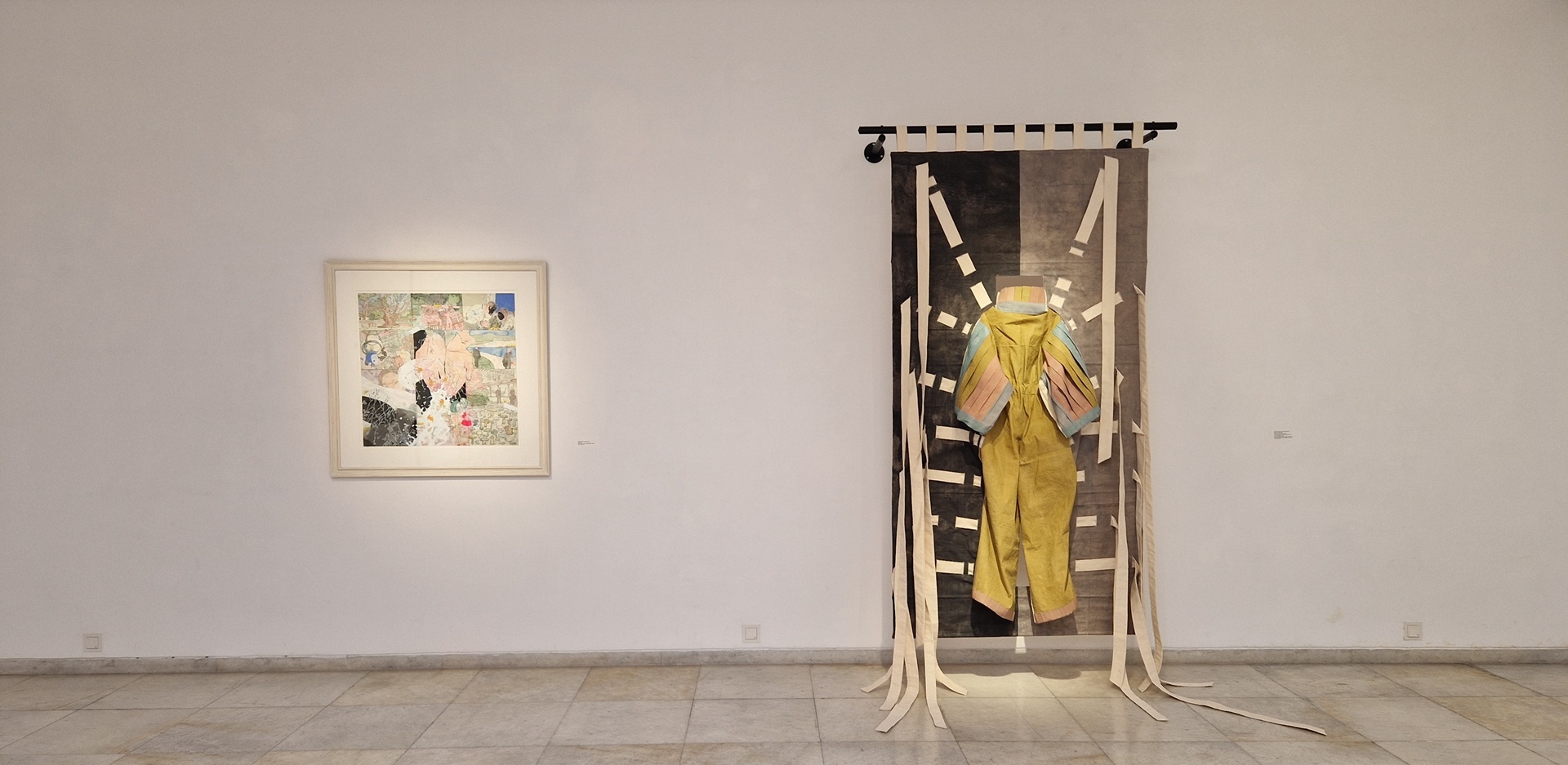 Άποψη της έκθεσης «Masking» στην Γκαλερί Ζουμπουλάκη