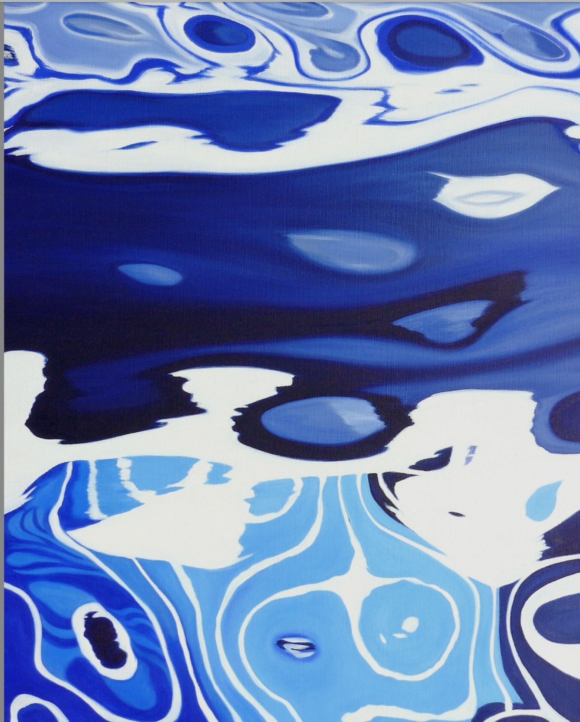 LEONI, Water sign, 100 x 90 cm, 2010