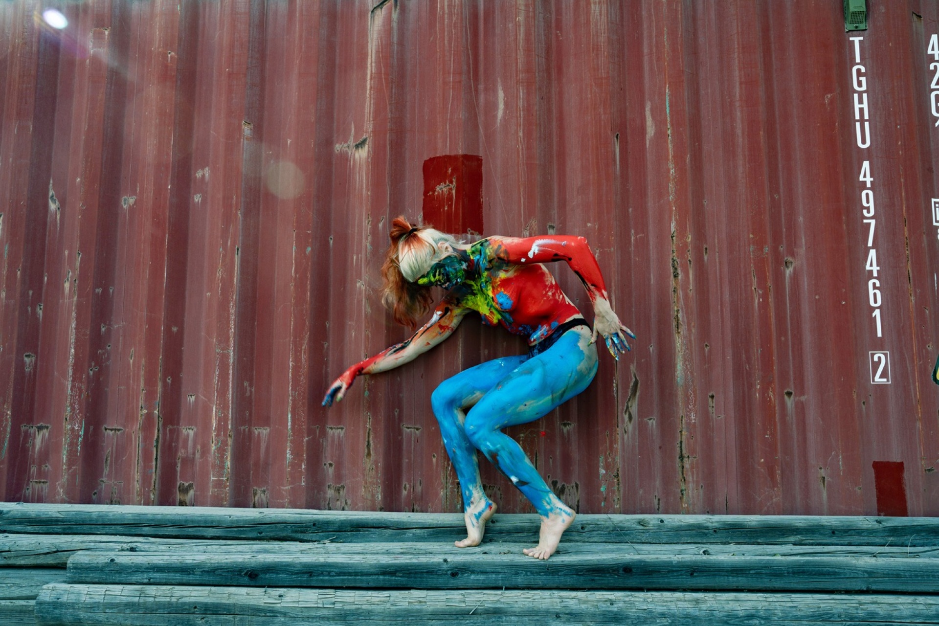 7ο Compartements Dance Project, Αμαξοστοιχία- Θέατρο- το Τρένο στο Ρουφ