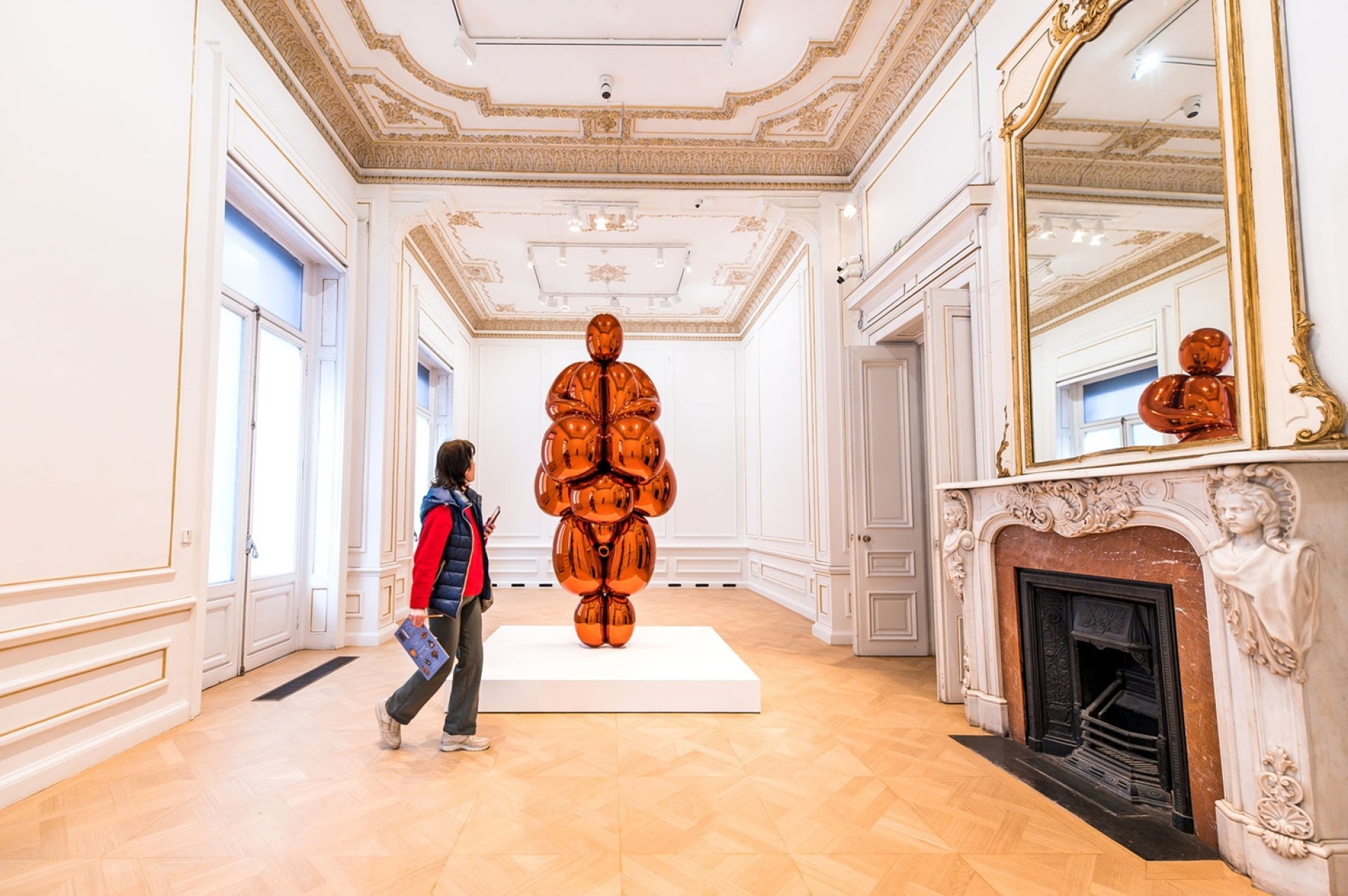 Jeff Koons, «Balloon Venus Lespugue» (Orange), 2013-2019 