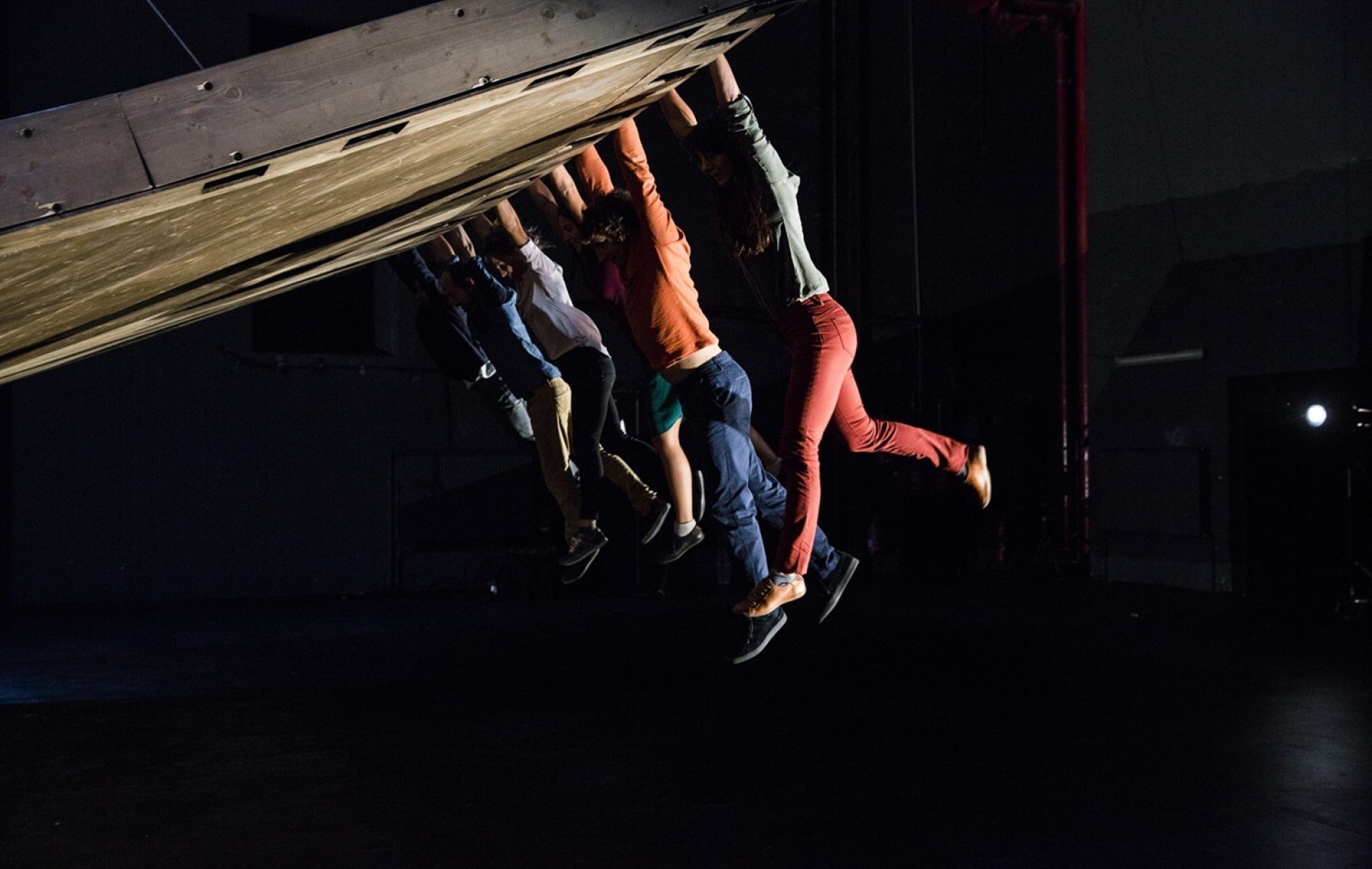 Yoann Bourgeois Art Company, He who falls