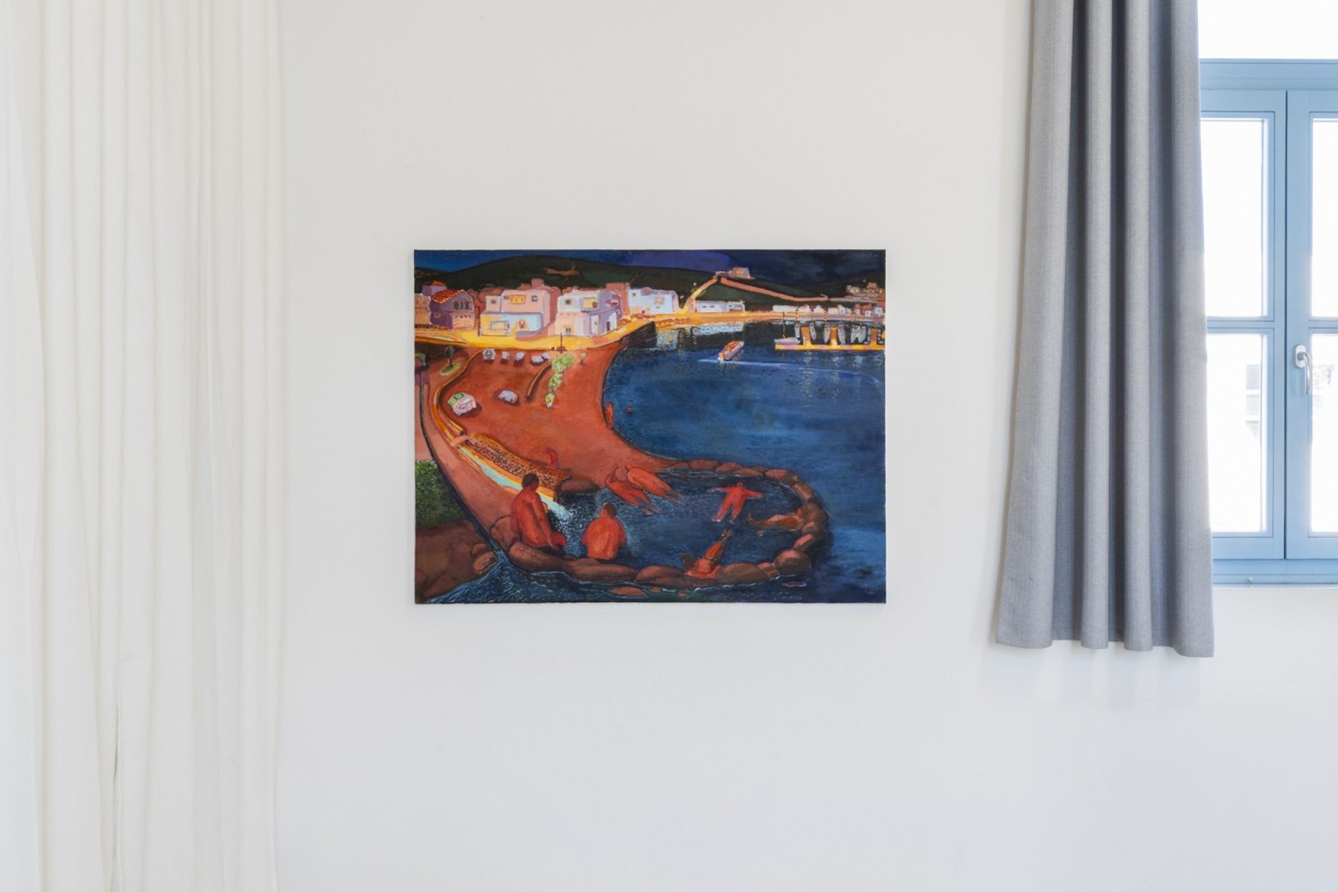 Γιάννης Μαλινάκης, Melt Down, 90 x 120, oil on canvas, Thermia Project 2026,