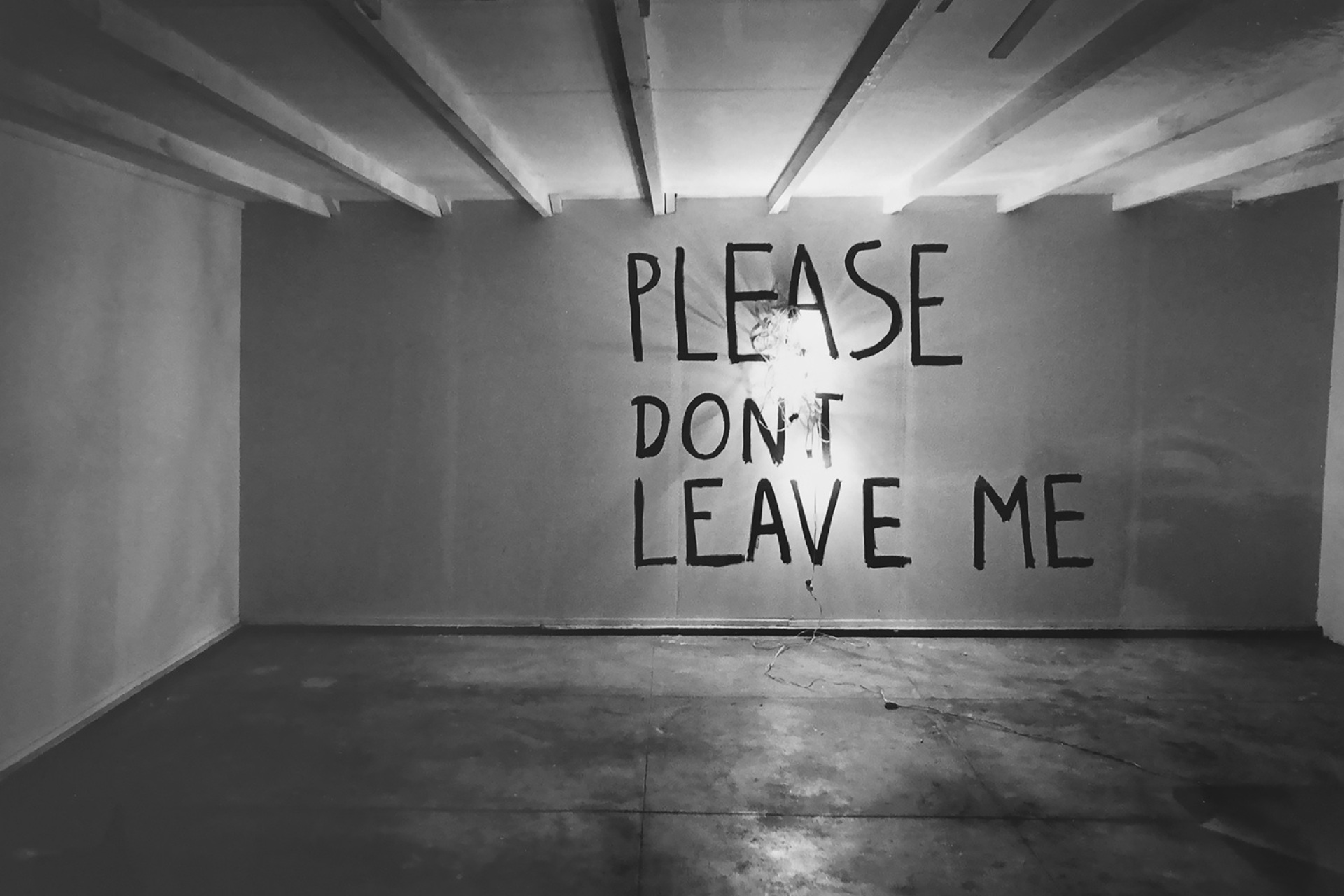 Bas Jan Ader, Please don't leave me, 1969. © The Estate of Bas Jan Ader / Mary Sue Ader Andersen, 2026.  Courtesy of Meliksetian | Briggs, Dallas & Los Angeles
