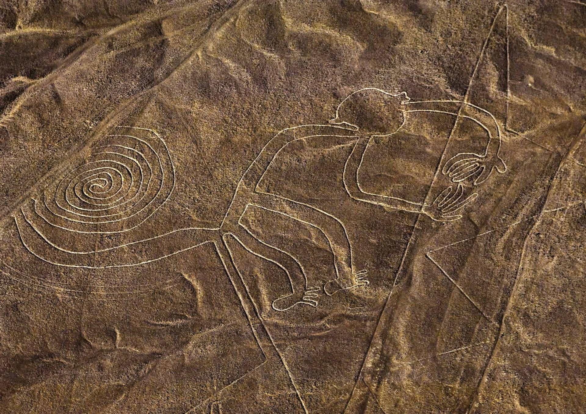 Οι Γραμμές της Nazca, αρχαία γεωγλυφικά, τεράστιες μορφές και γραμμές χαραγμένες στην έρημο