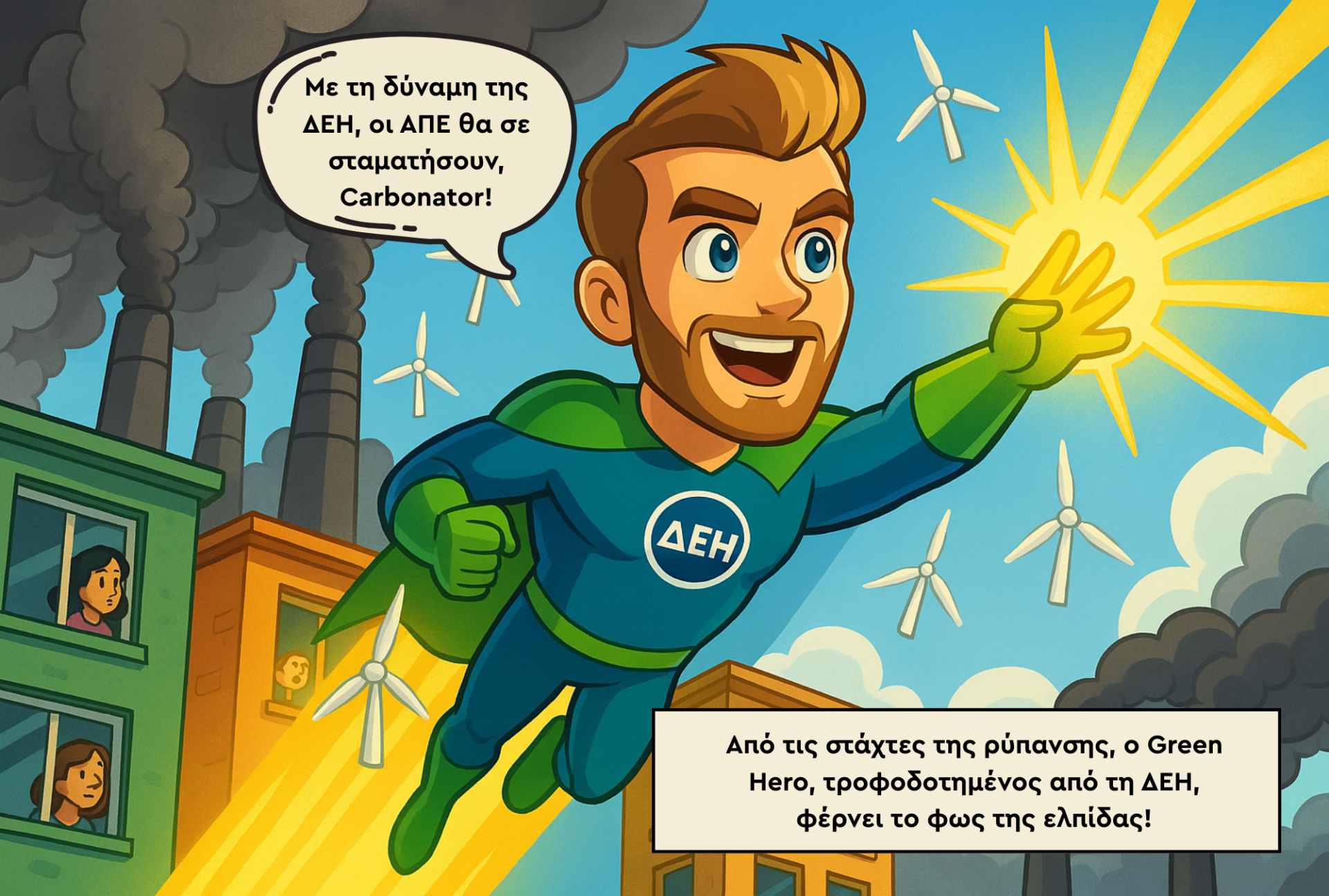  The Green Hero, Powered by DEI