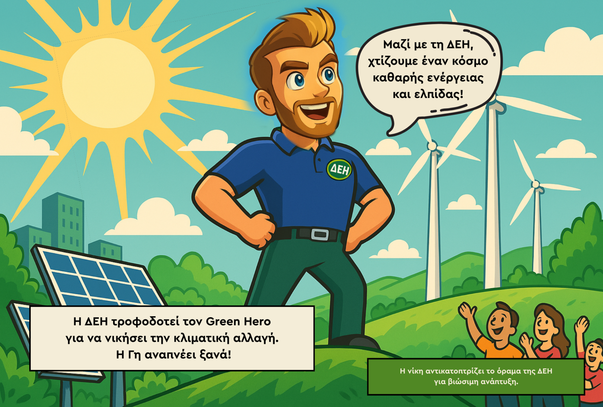  The Green Hero, Powered by DEI