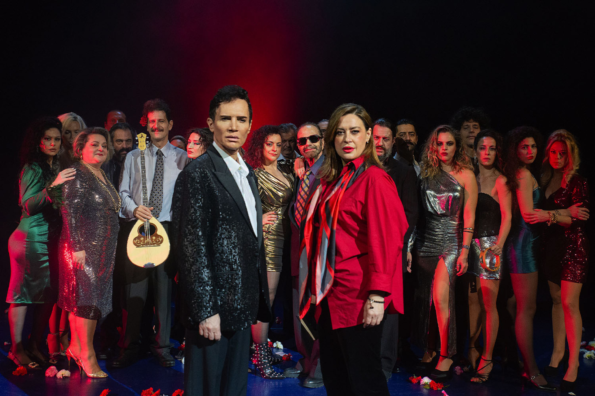 Από την παράσταση «Αυτή η νύχτα μένει» στο ΚΘΒΕ