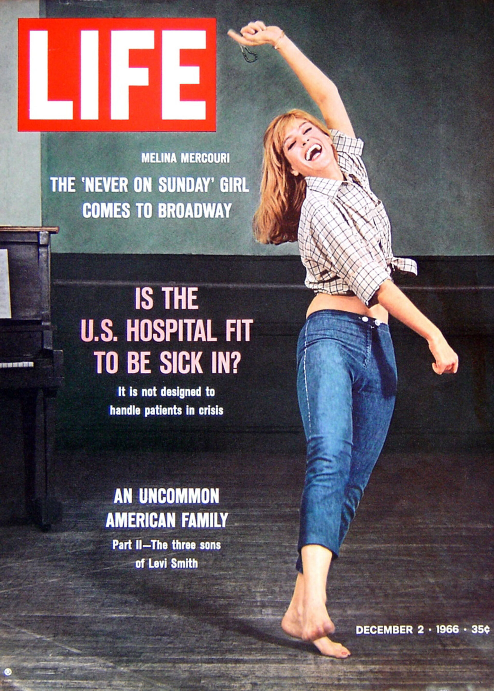 Μελίνα Μερκούρη, η πρώτη Ελληνίδα σε εξώφυλλο του περιοδικού Life