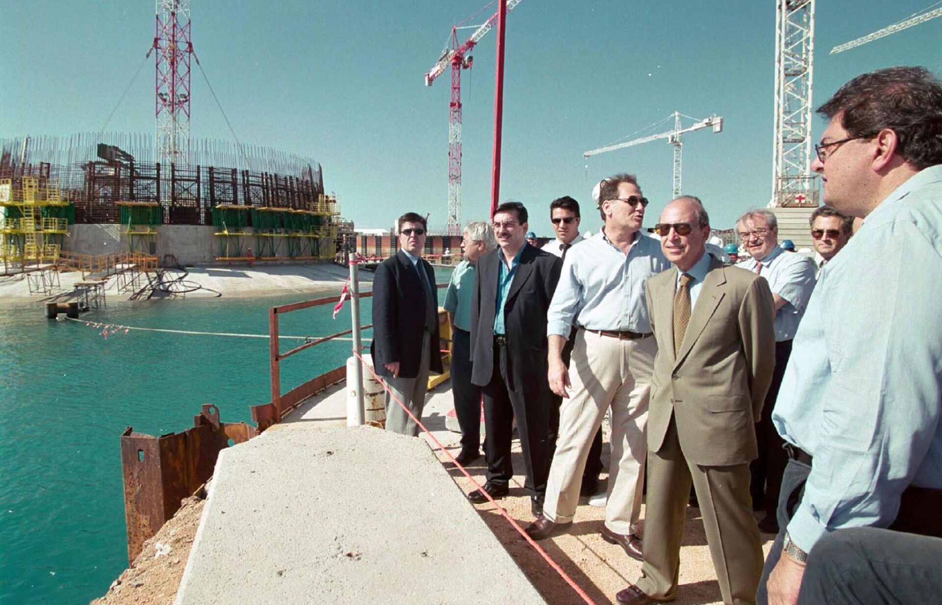 Γέφυρα Ρίου - Αντιρρίου, Κώστας Σημίτης, Κωστής Στεφανόπουλος, Χρίστος Βερελής, Κώστας Λαλιώτης