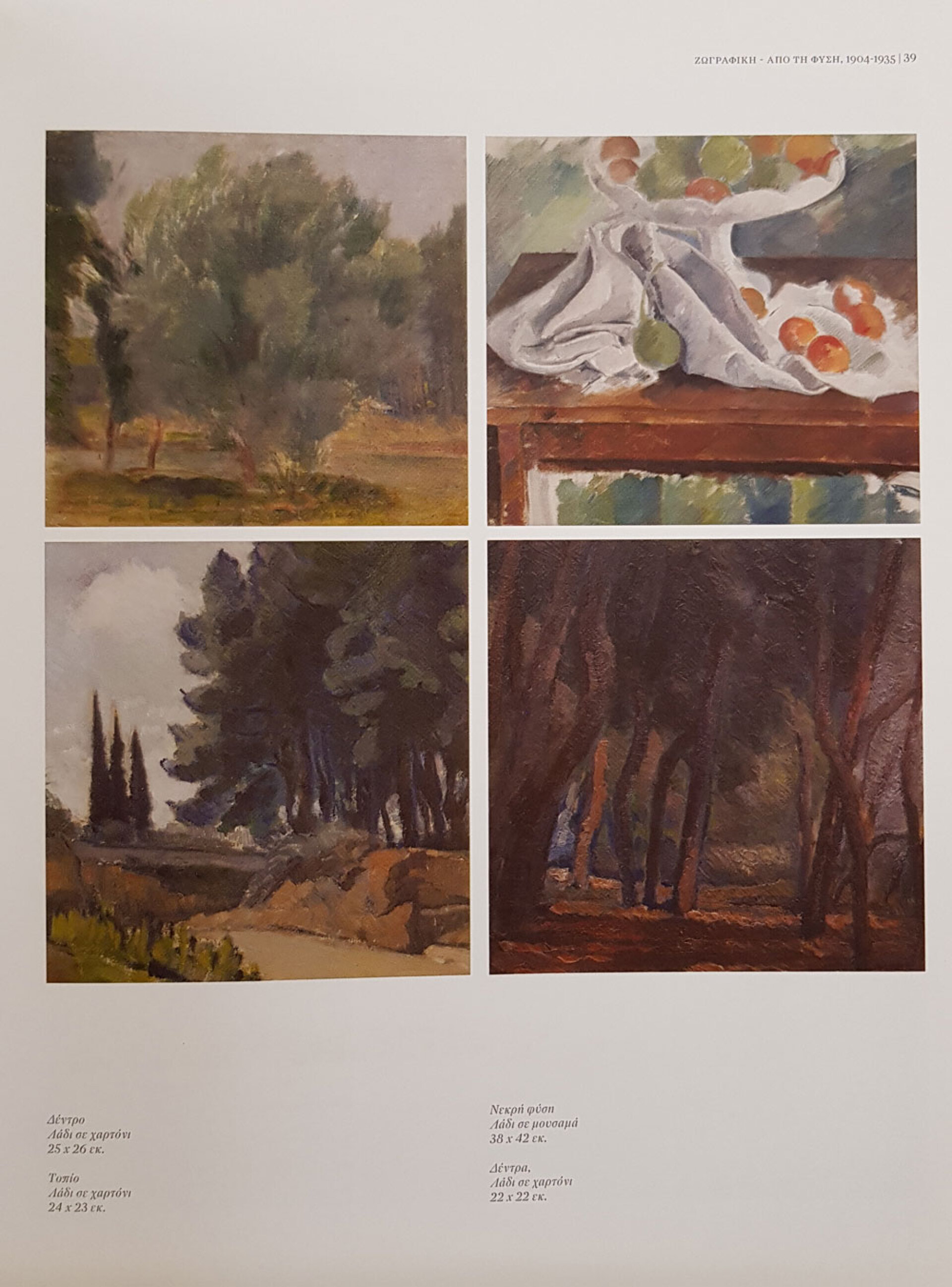 Από την ενότητα ΑΠΟ ΤΗ ΦΥΣΗ, 1904-1935 ©Μουσείο Μπενάκη